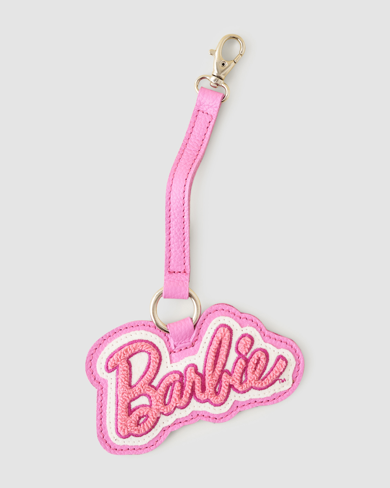 Roots Barbie™ X Chenille Charm in Strawberry Pink