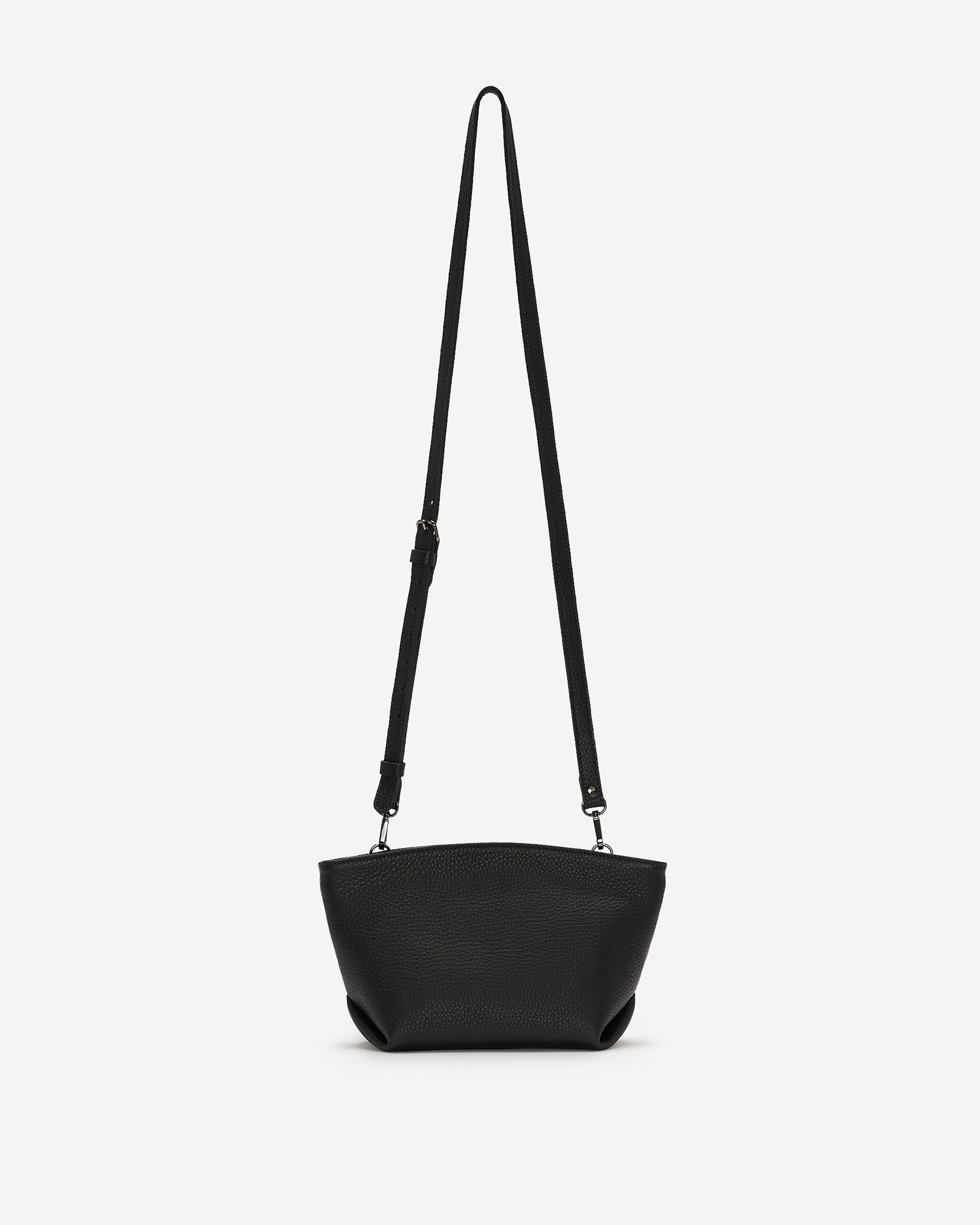 Roots Lily Crossbody Cloud in Black