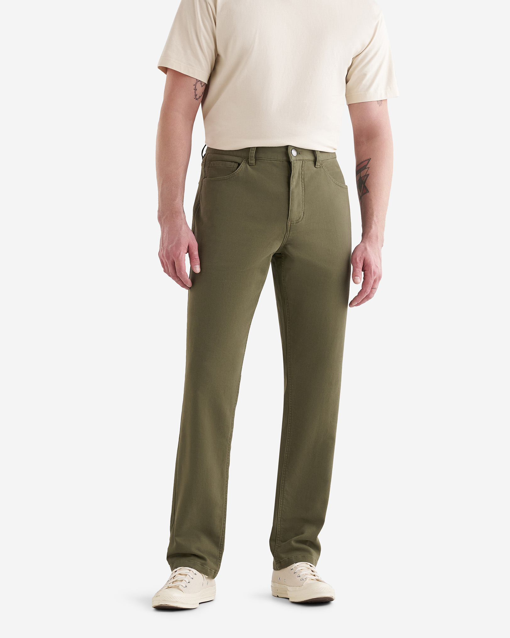 Roots Park Stretch 5 Pocket Pant in Kalamata