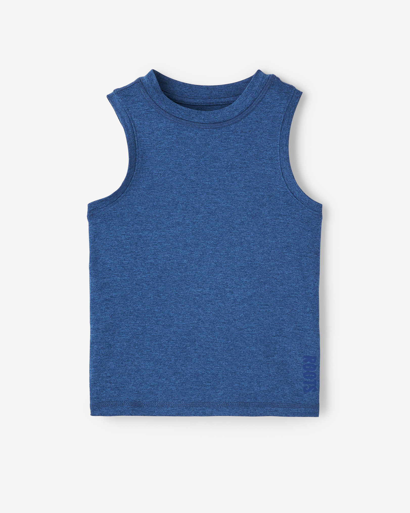 Roots Toddler Boy Active Tank Top in Estate Blue Pepper