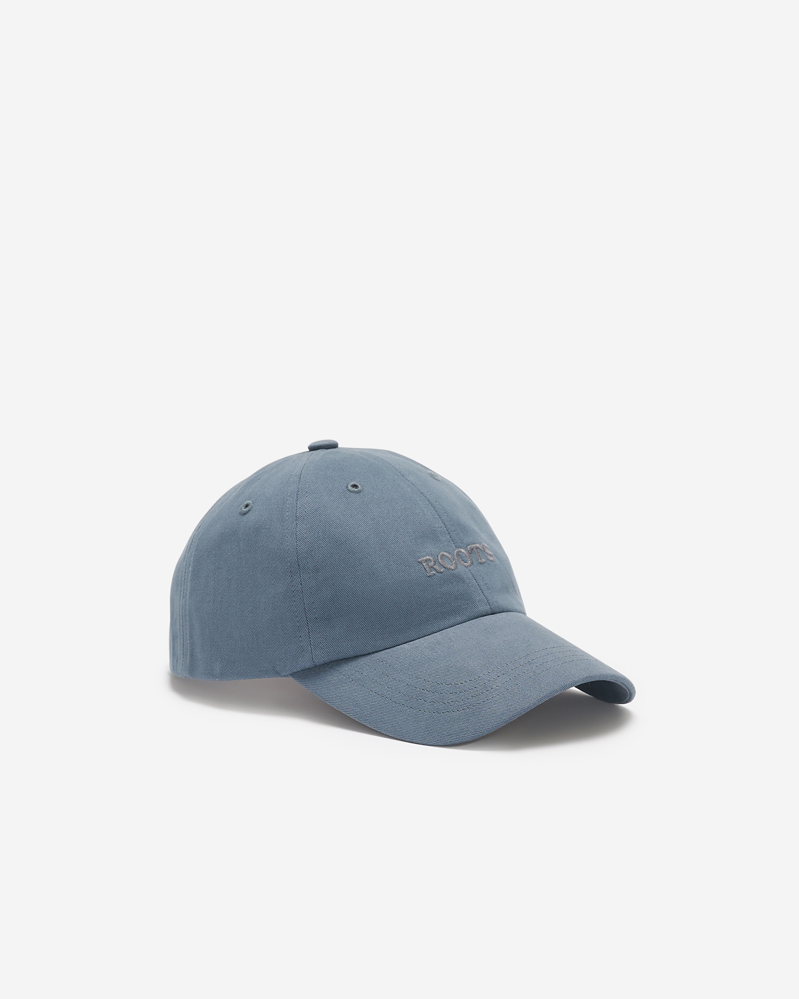 Roots Baseball Cap Hat in Thundercloud Blue