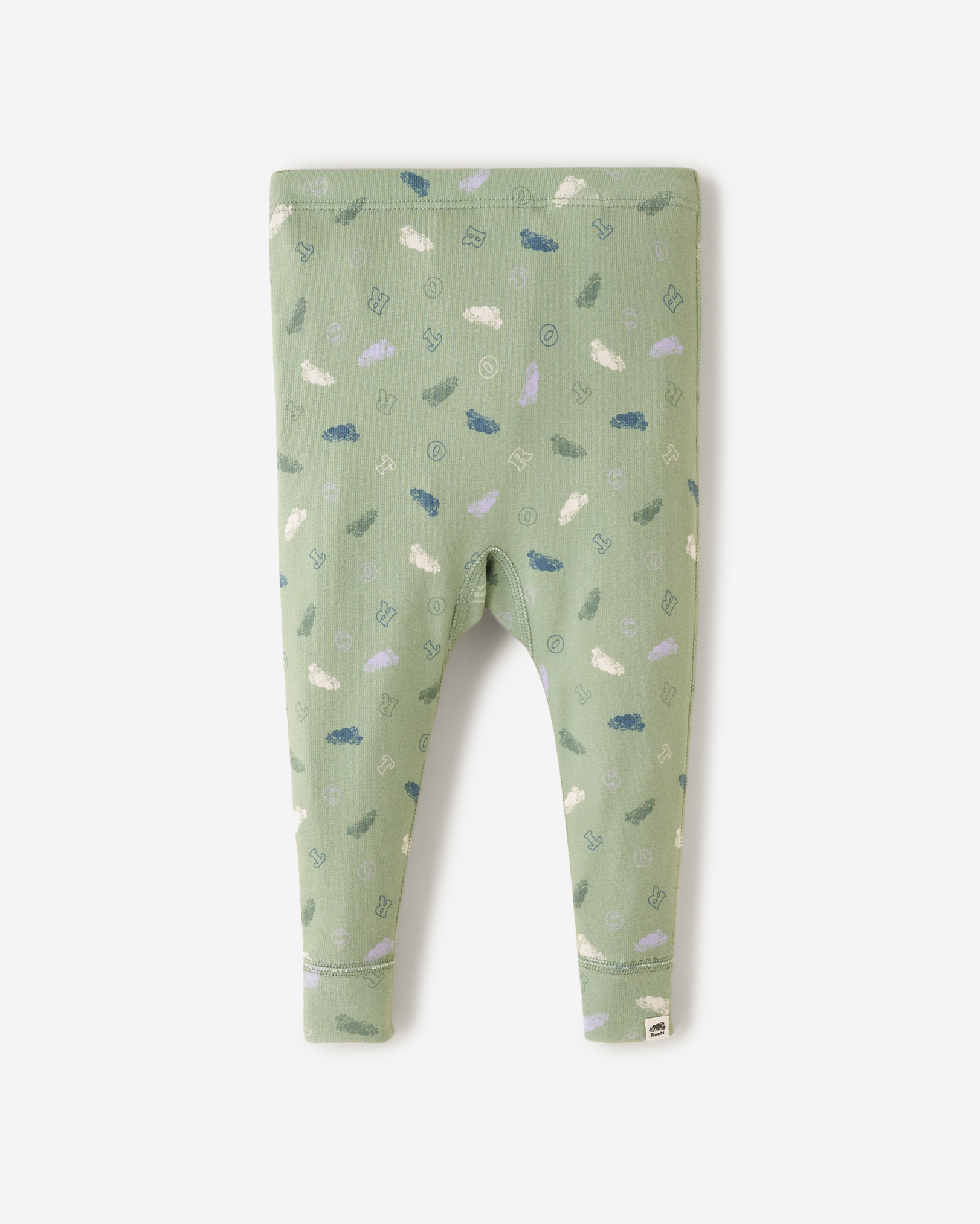 Roots Baby's First Pant in Cactus Green