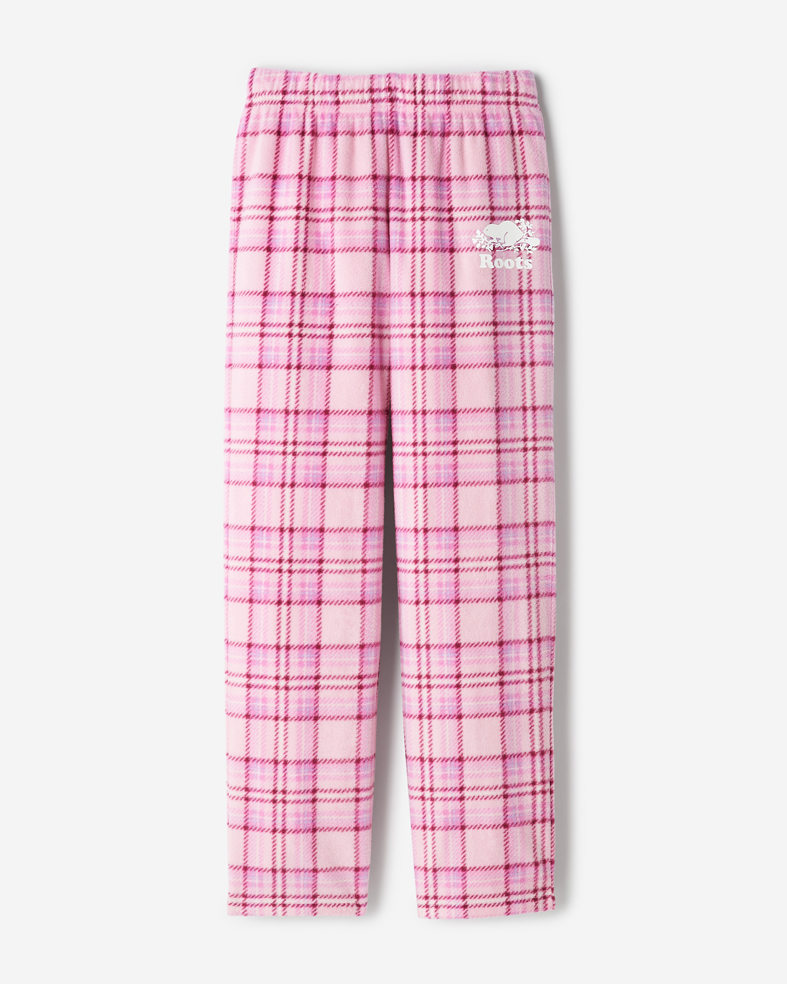 Roots Kids Microfleece Pajama Pant in Cotton Candy