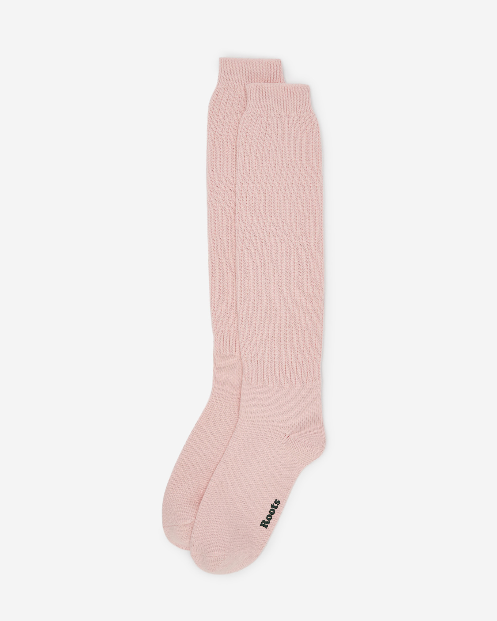 Roots Women's Warm-Up Slouch Sock in Pink