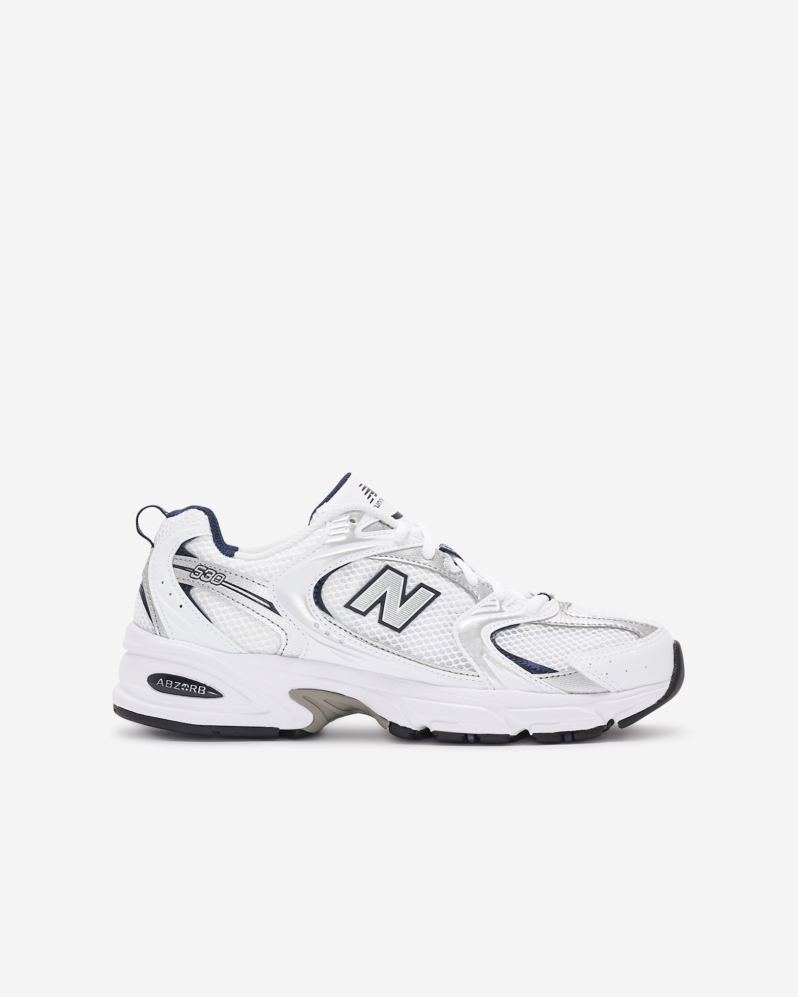 New Balance 530 in White/Natural/Indigo