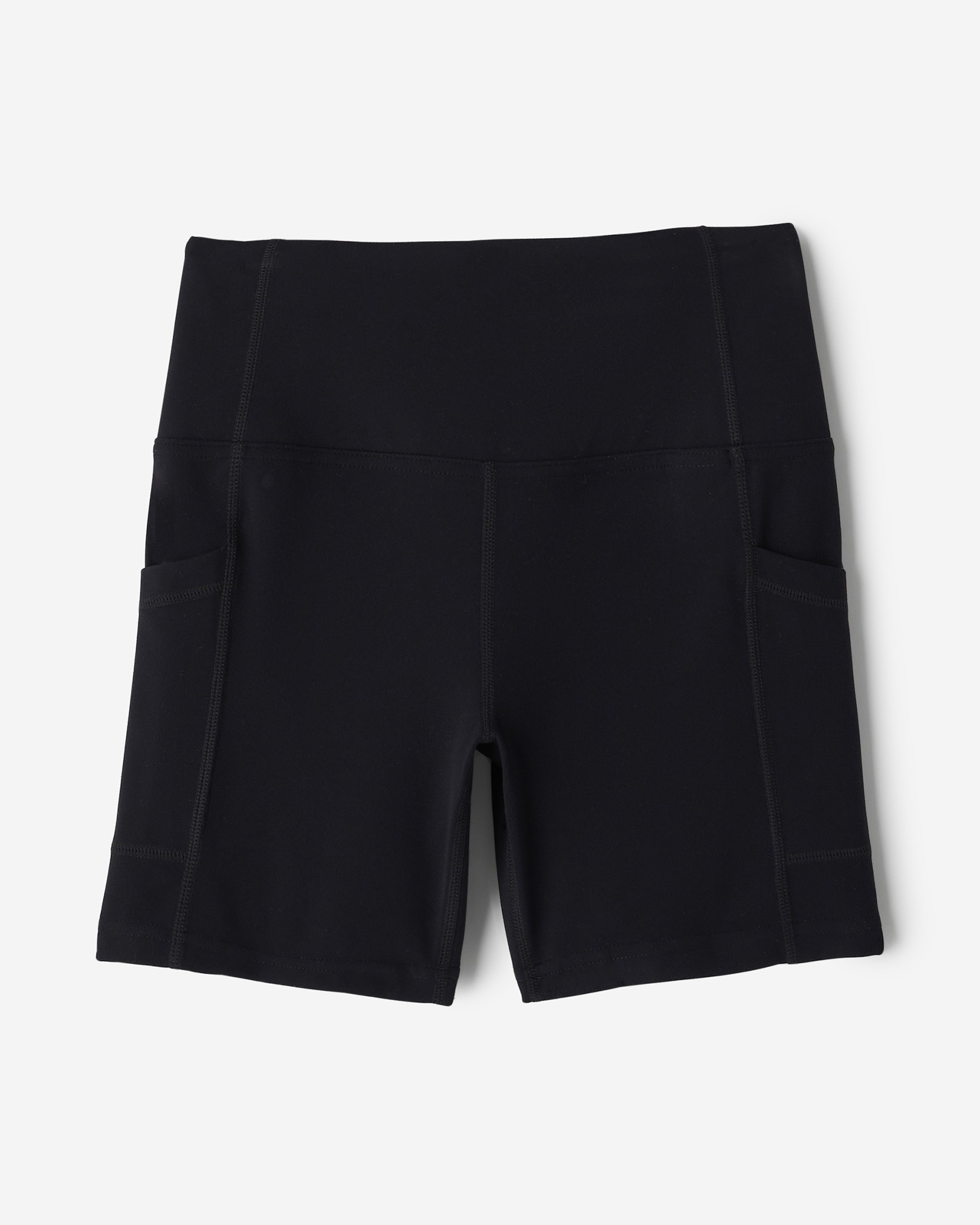 Roots Restore Stretch Bike Short 5 Inch in Black