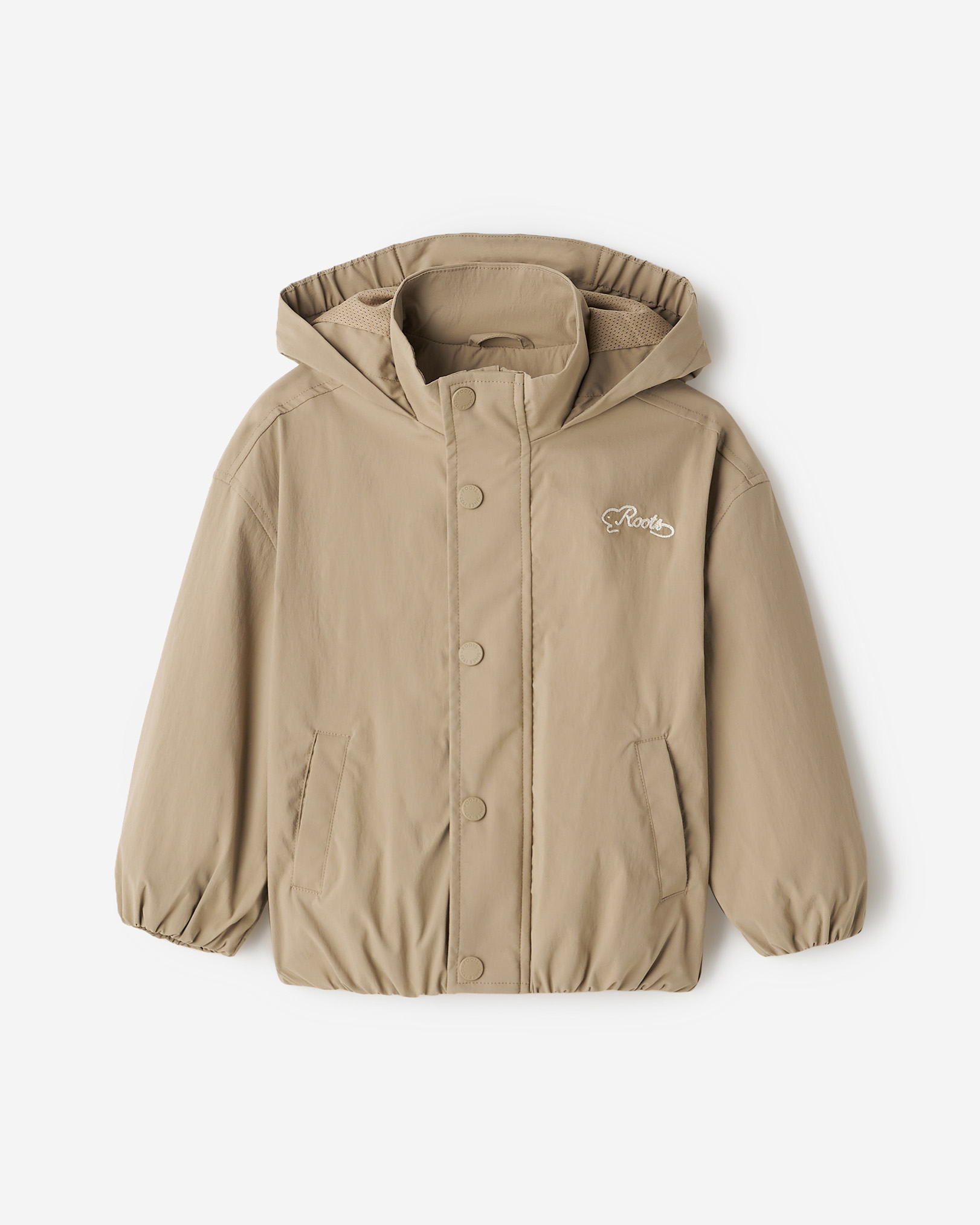Roots Toddler Nature Club Jacket in Warm Khaki Brown