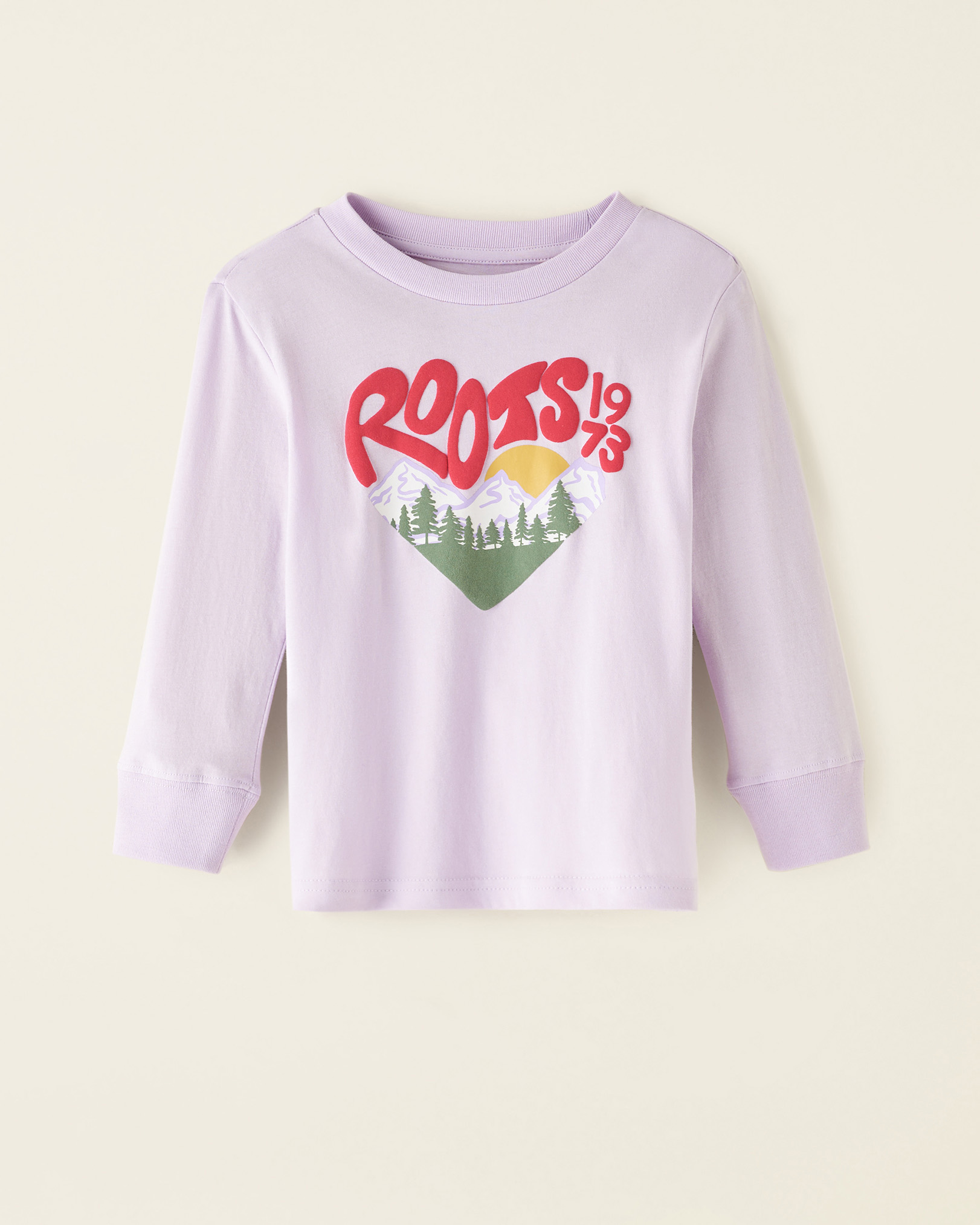 Roots Toddler Great Outdoor T-Shirt in Orchid Petal