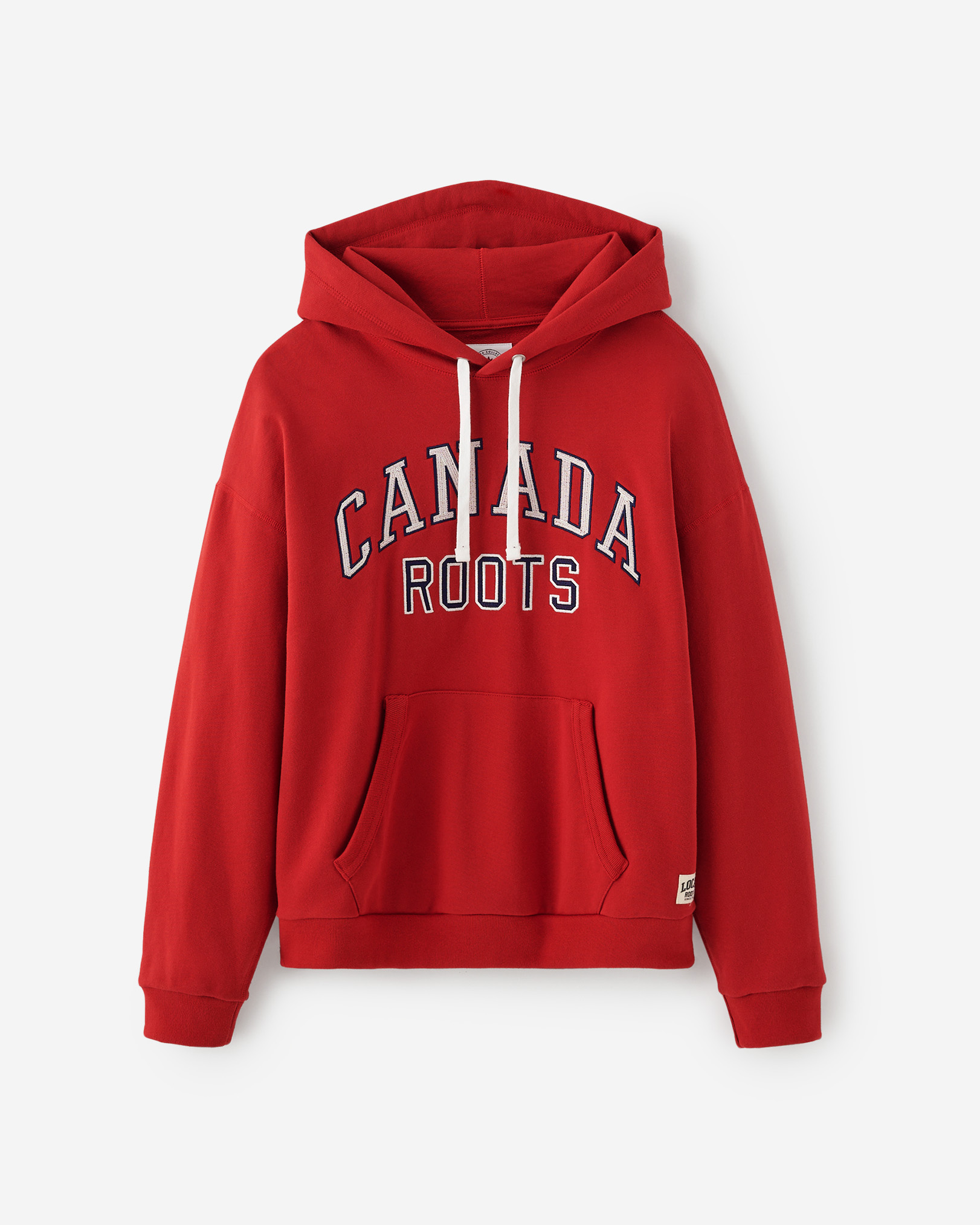Roots Canada Local Hoodie in Sage Red