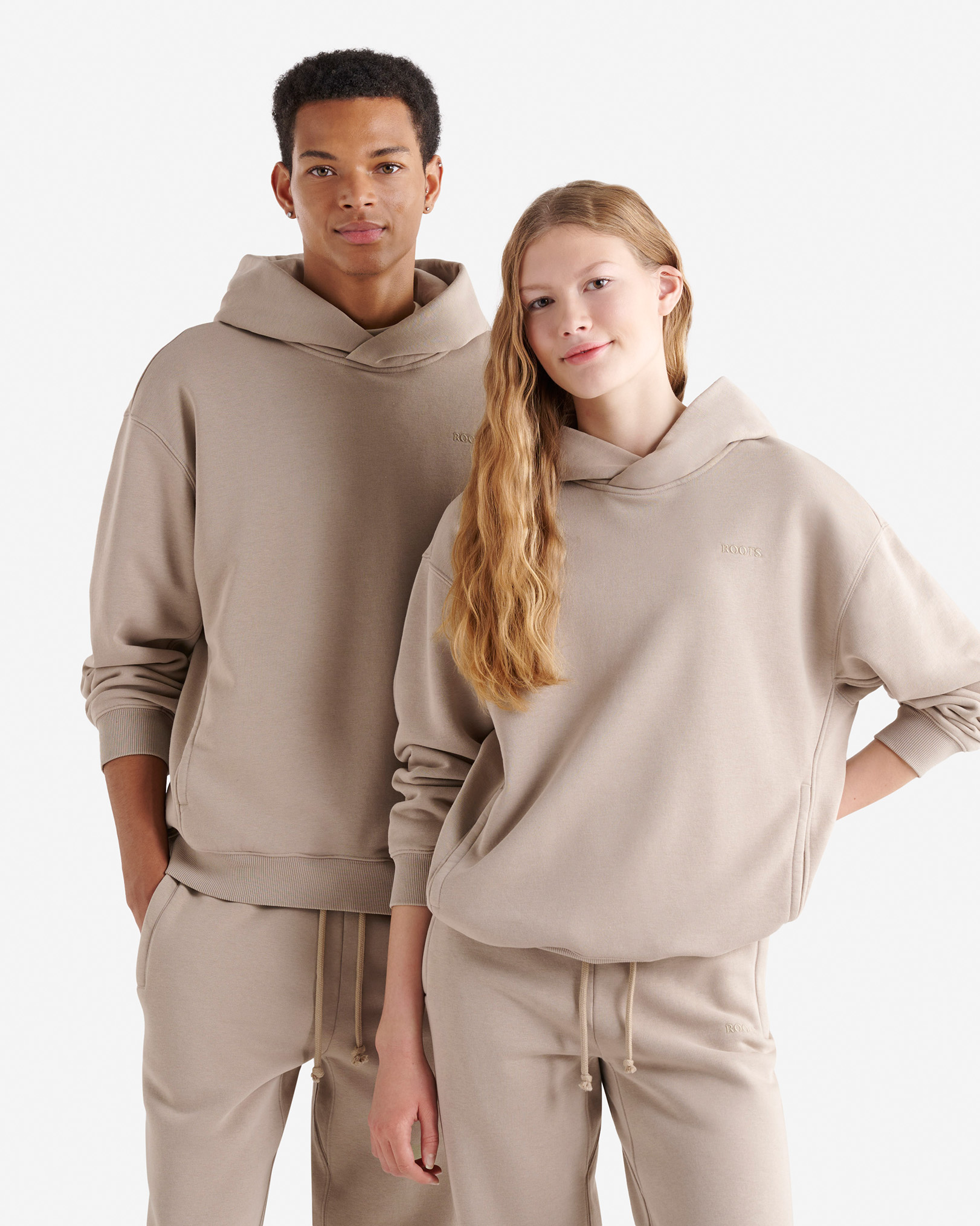 Roots One Hoodie in Desert Tan