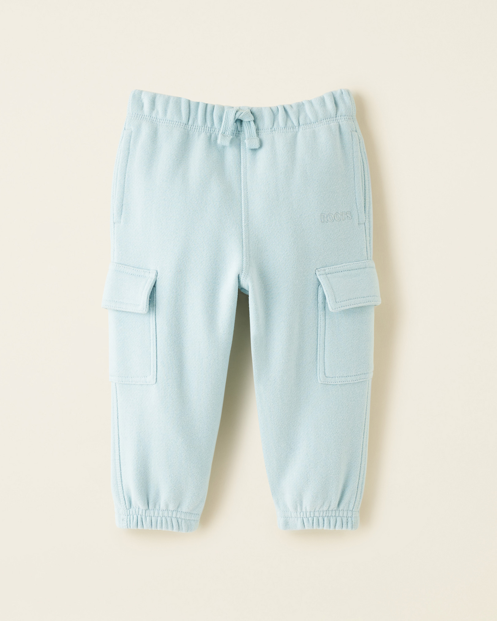 Roots Baby One Cargo Sweatpant in Yonge Blue