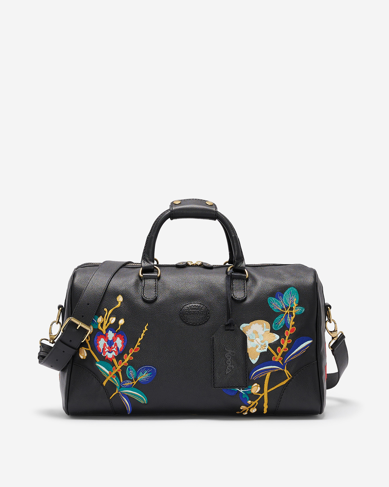 Roots Lunar New Year Banff Weekender Bag Cervino in Black