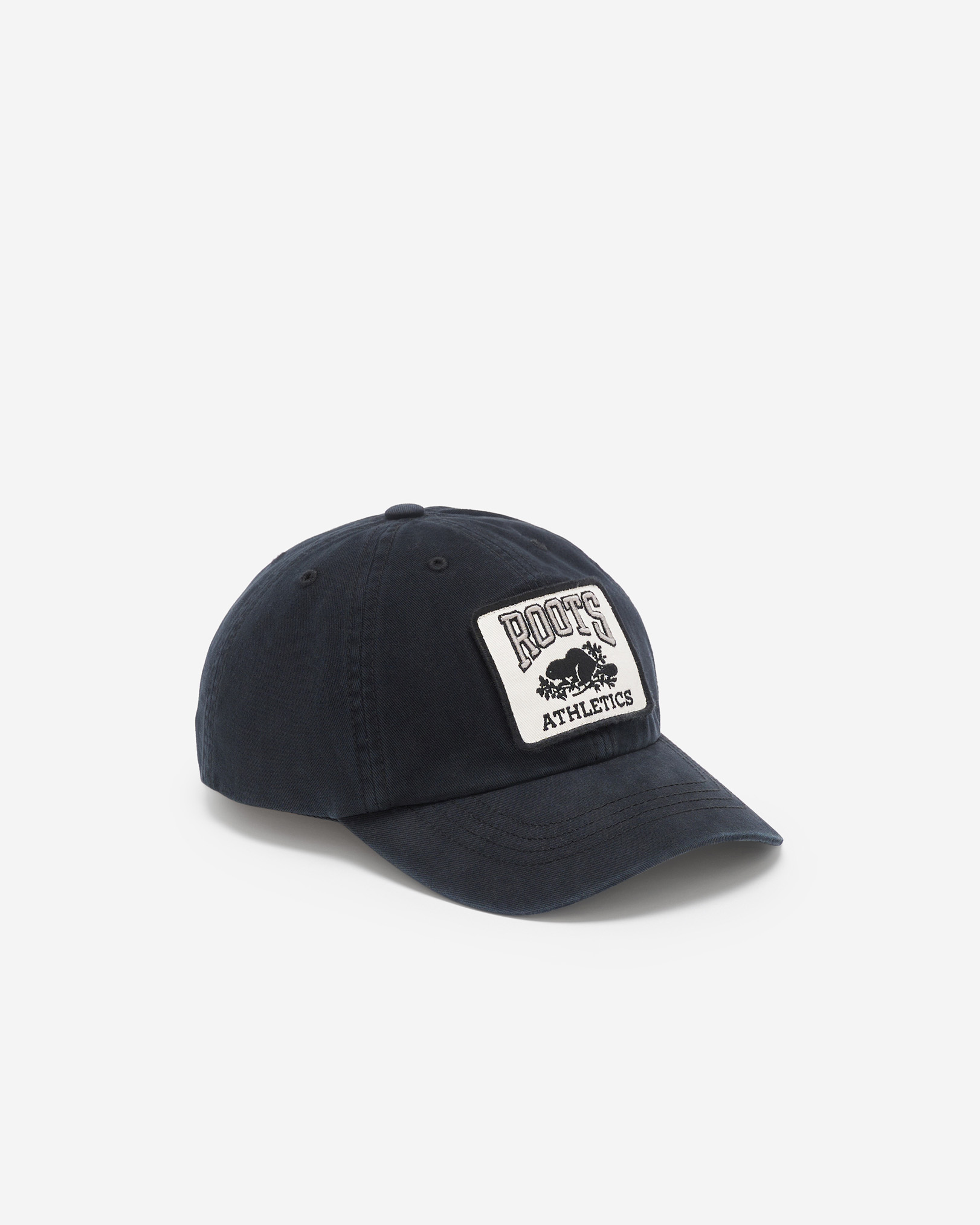 Roots RBA Baseball Cap Hat in Black