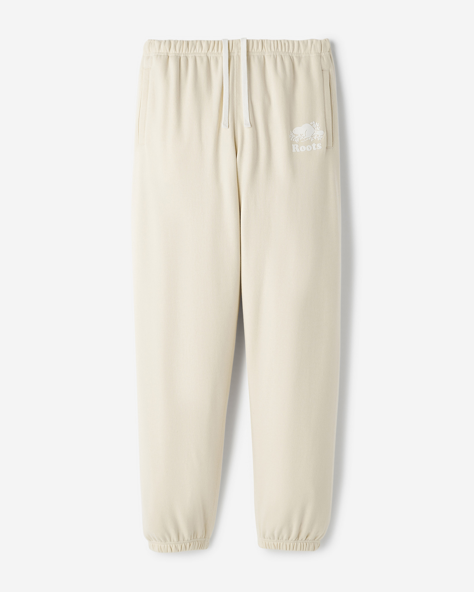 Roots Organic Original BF Sweatpant in Almond Milk