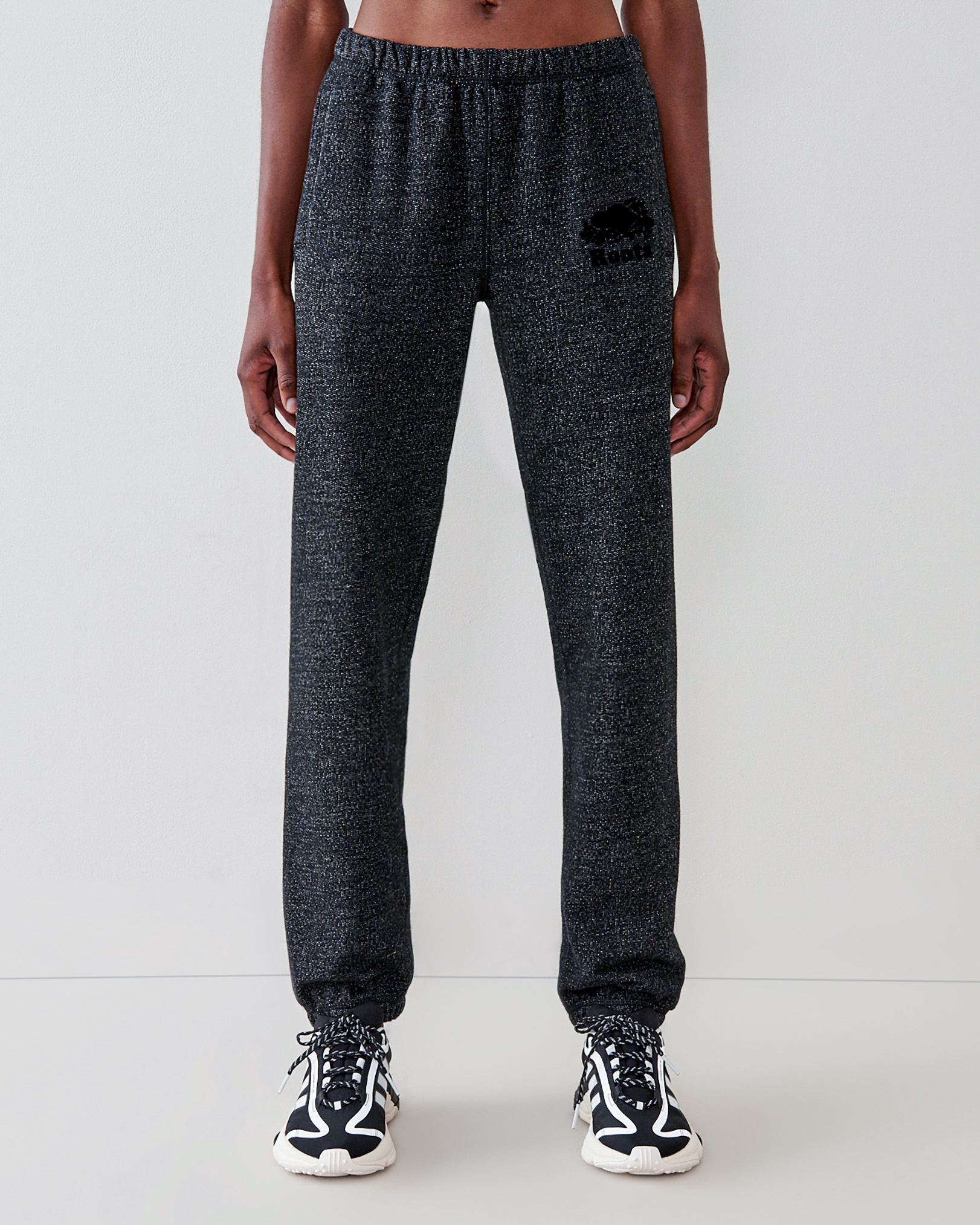 Roots Original Sweatpant Short (29 Inch Inseam) in Black Pepper