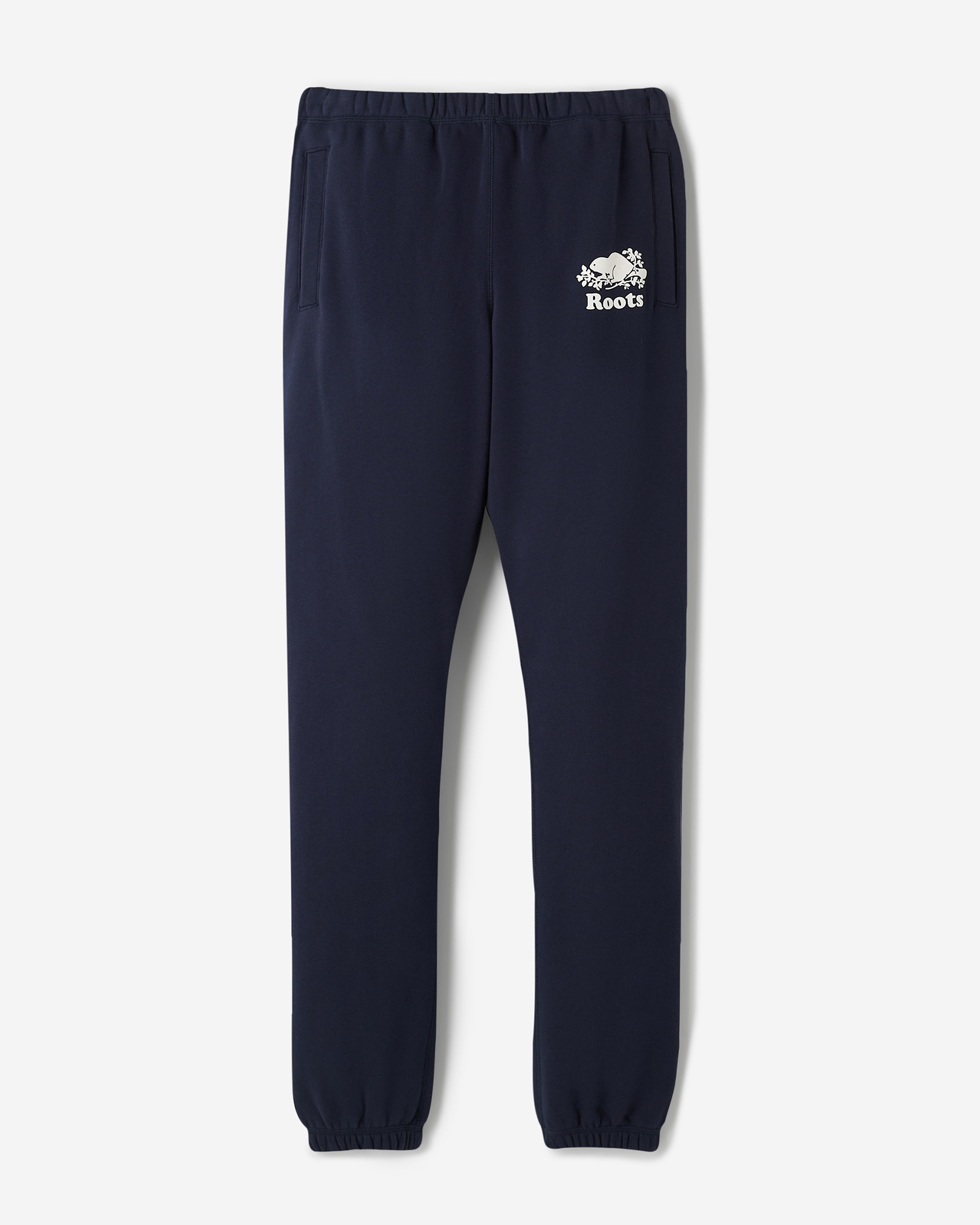 Roots Organic Original Sweatpant Tall (33.5 Inch Inseam) in Navy Blazer Blue