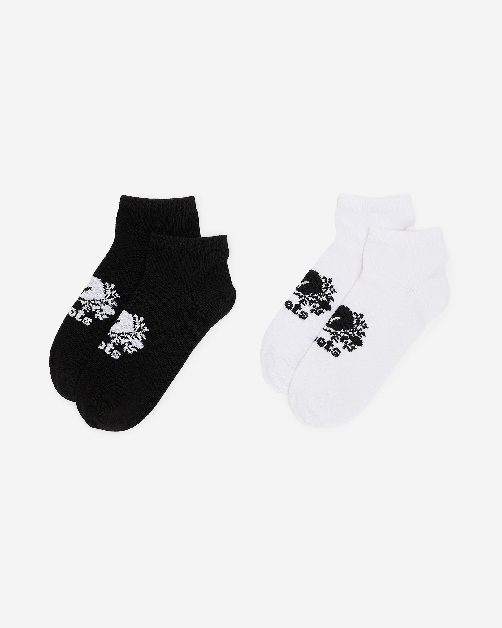 Roots Adult Cooper Ped Sock 2 Pack in White