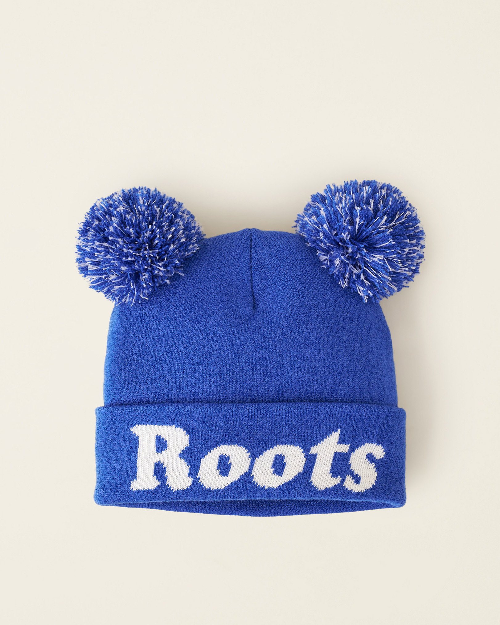 Roots Toddler Cooper Glow Toque Hat in Athletic Blue