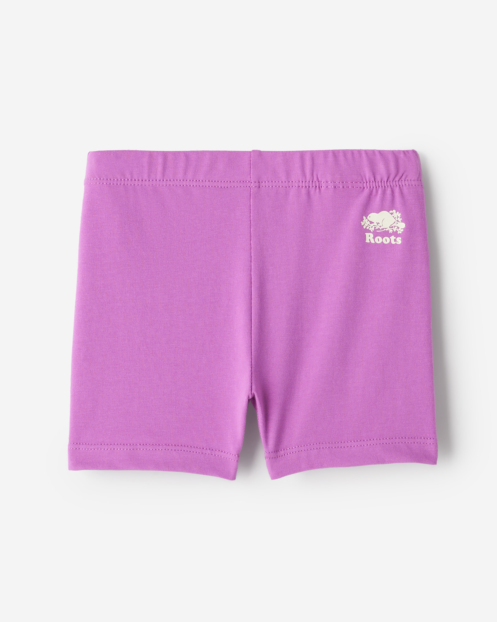 Roots Toddler Girl's Cooper Bike Short in Iris Orchid Purple