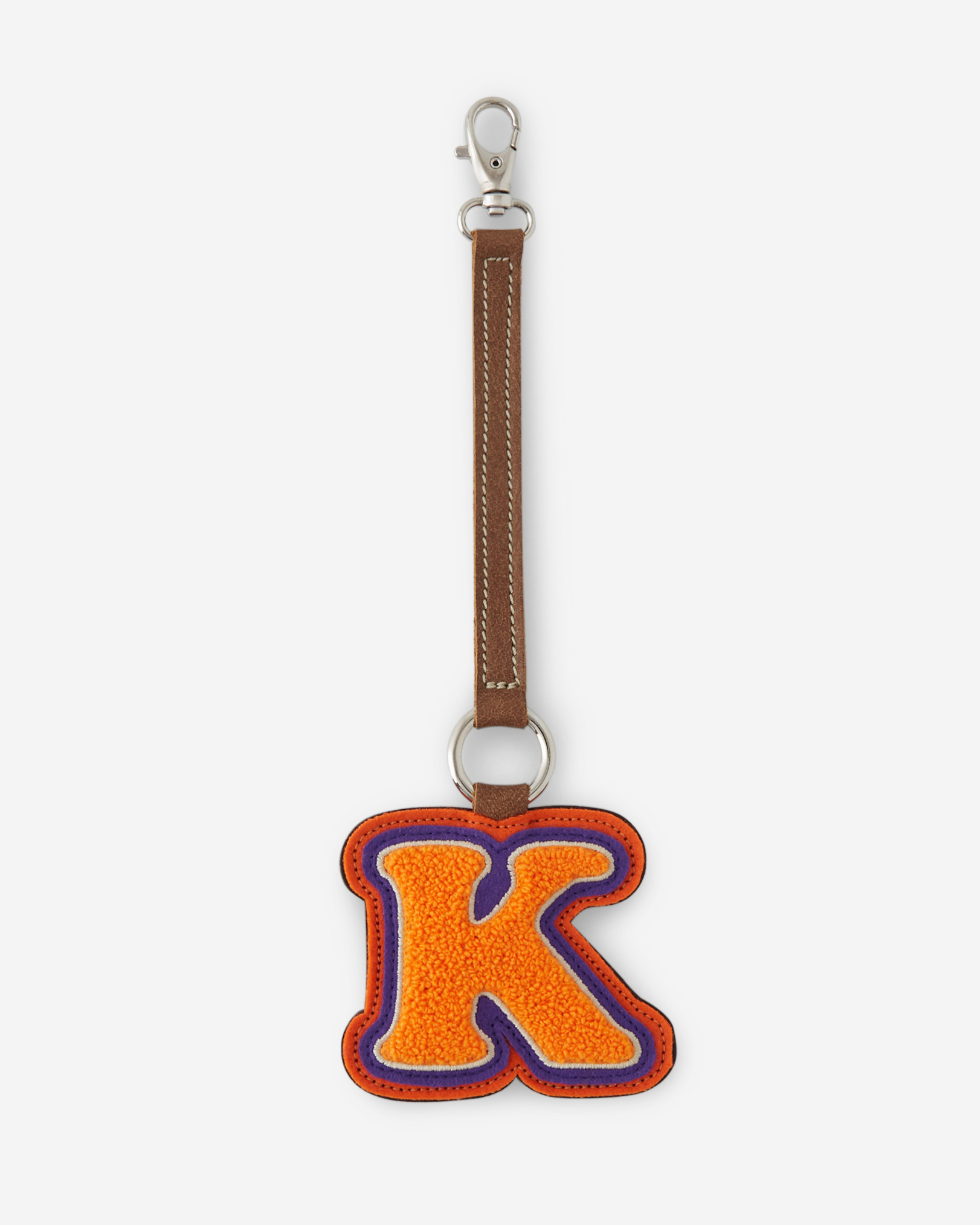 Roots Chenille Letter Charm K