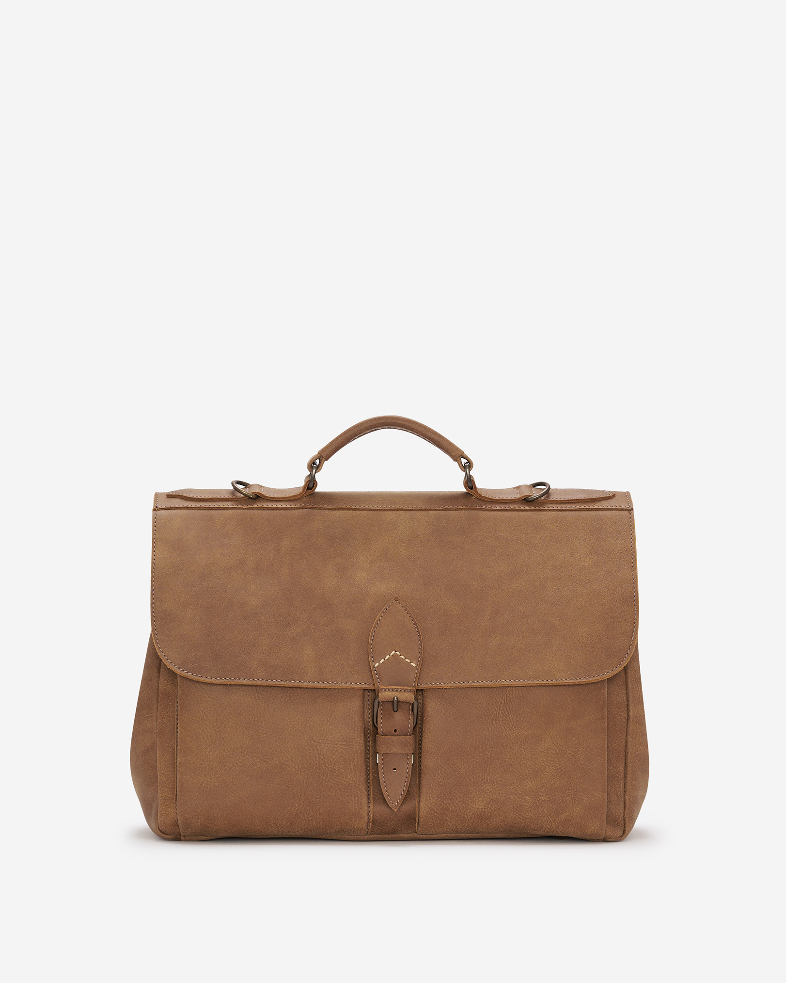 Roots Carlton Briefcase Tribe in Natural