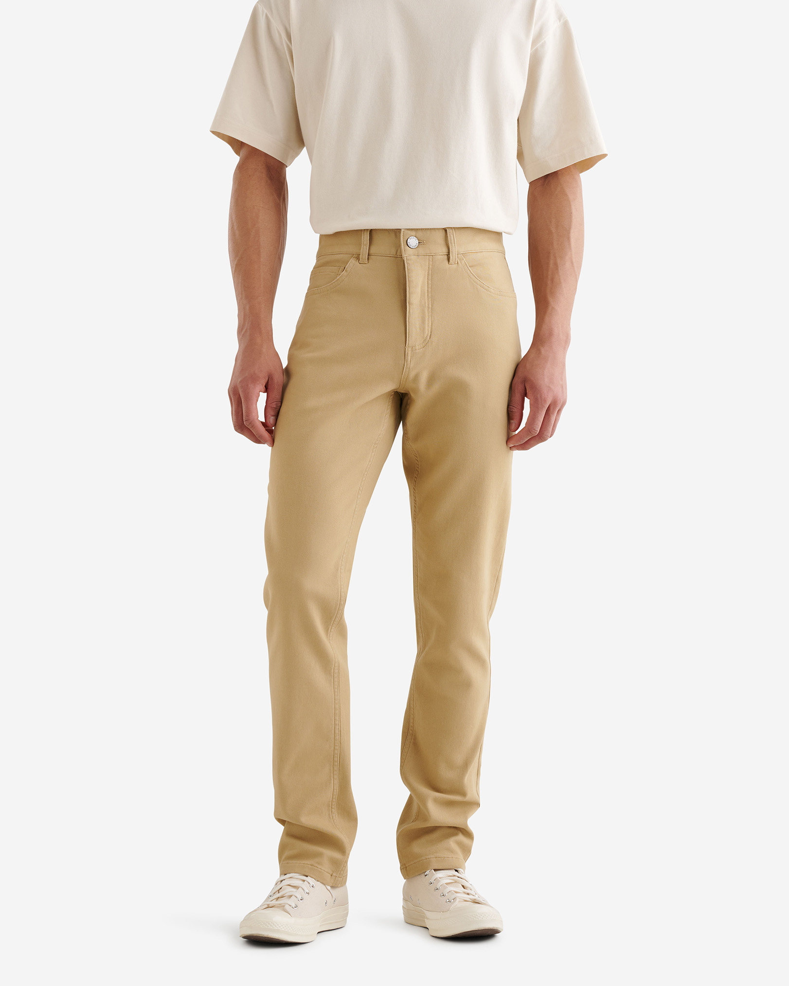 Roots Park Stretch 5 Pocket Pant in Incense