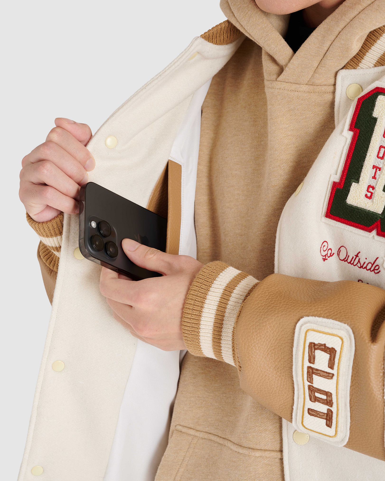 Roots X CLOT Varsity Jacket Varsity Jackets Roots