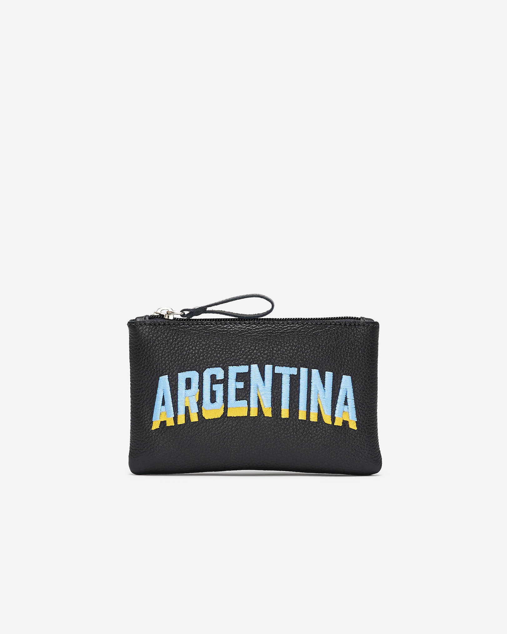 Roots Worldwide Pouch Argentina in Black