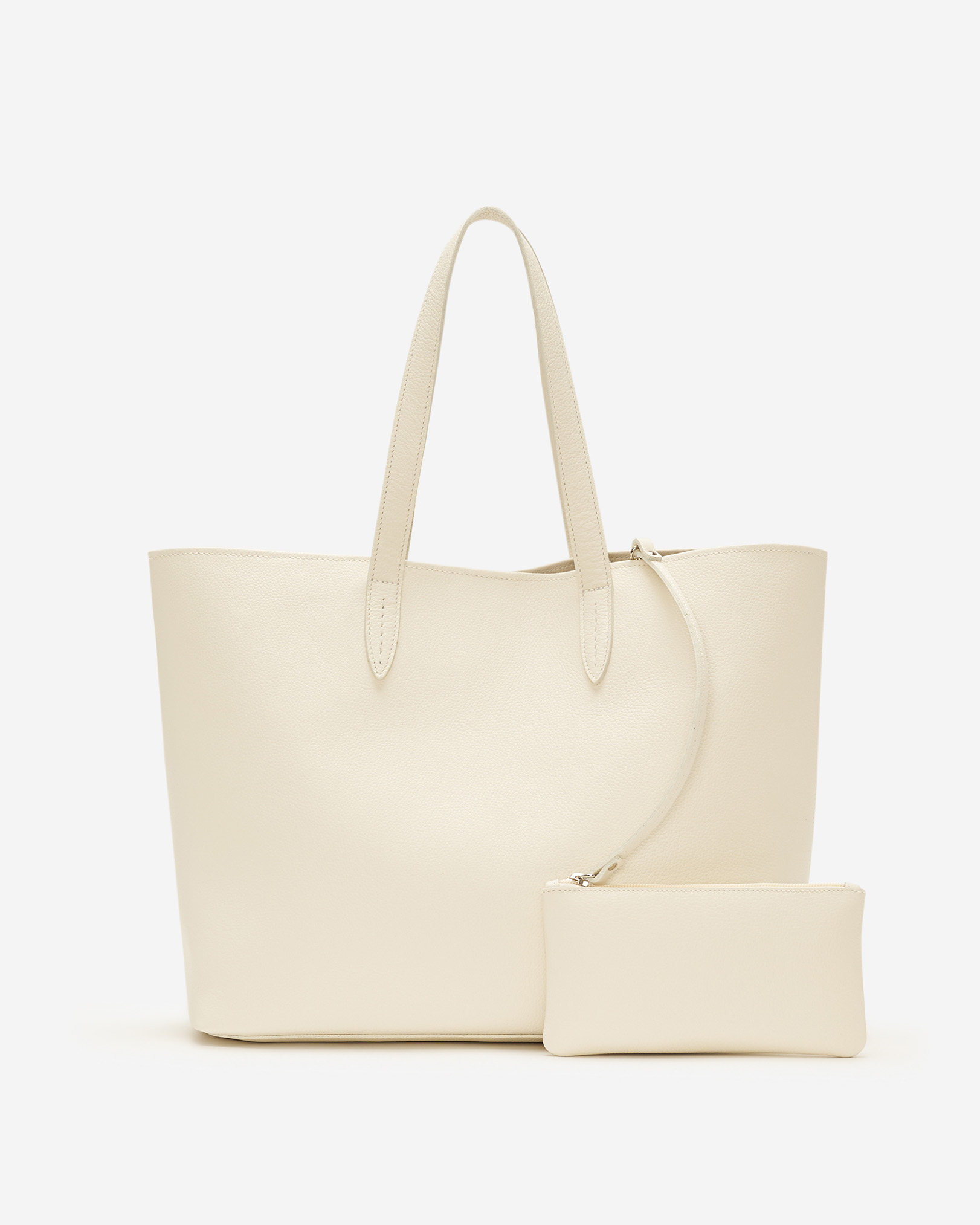 Roots Carryall Tote Cervino in Ivory/Camel