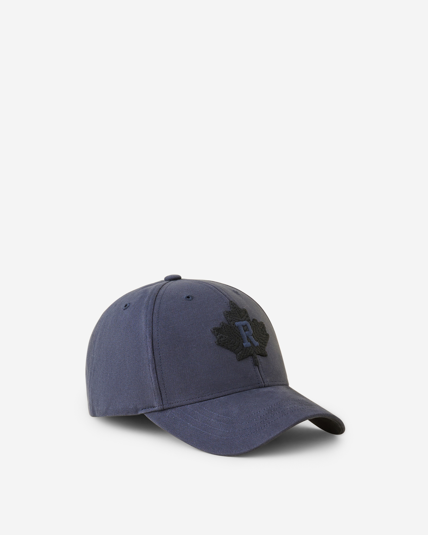Roots Modern Leaf Baseball Cap Hat in Graphite