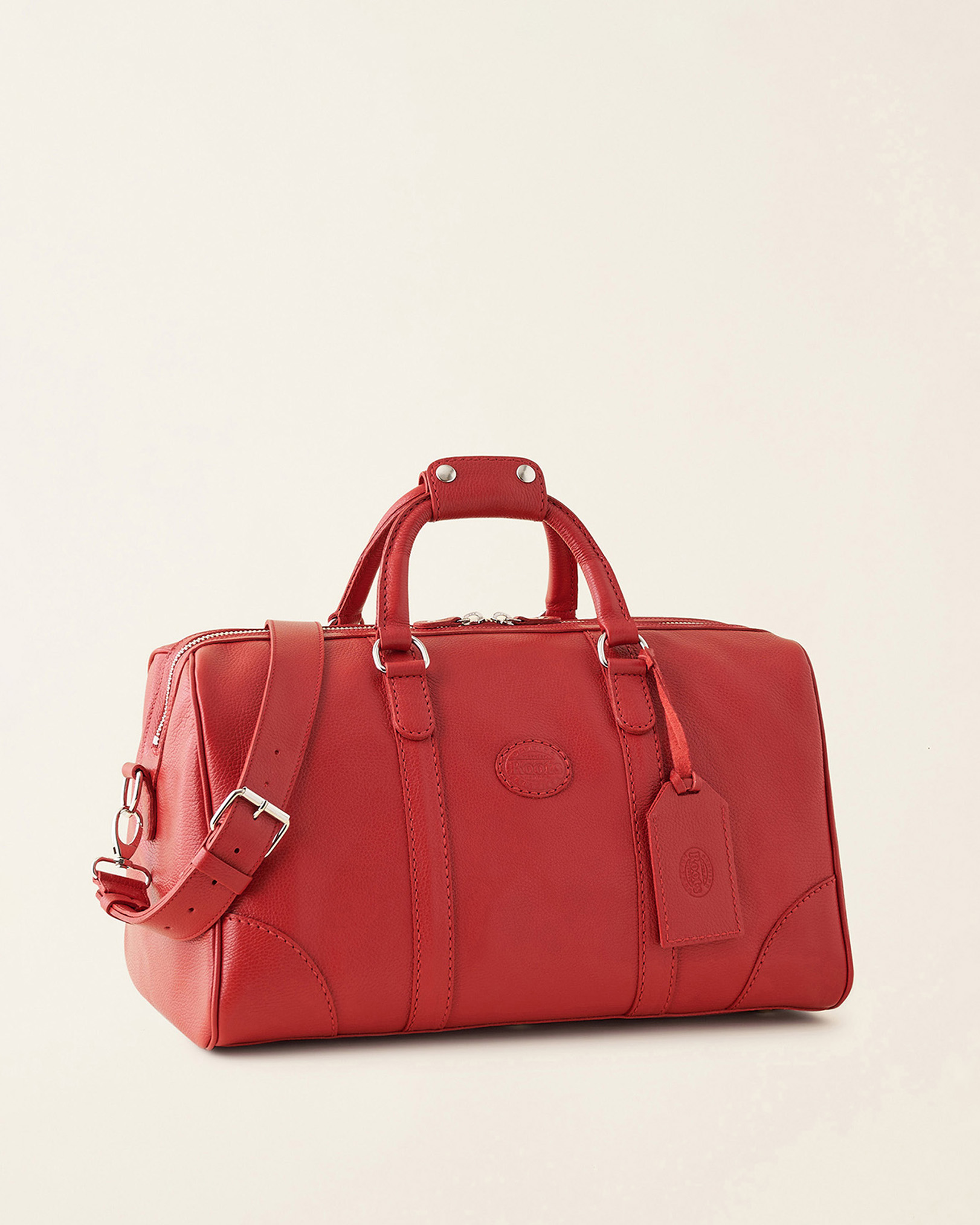 Roots Banff Weekender Bag Cervino in Canadian Red