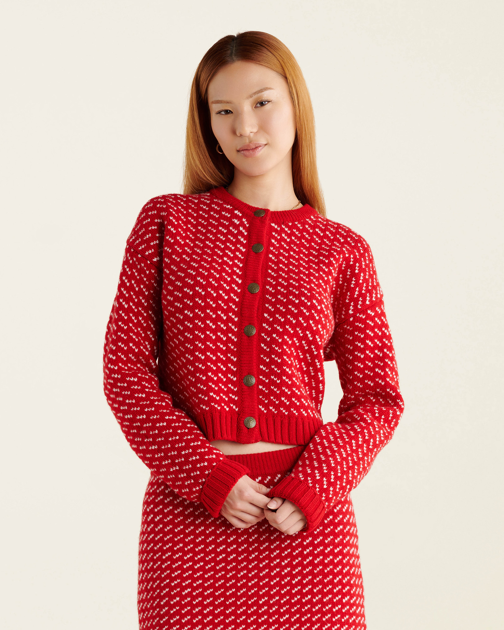 Red on sale roots sweater