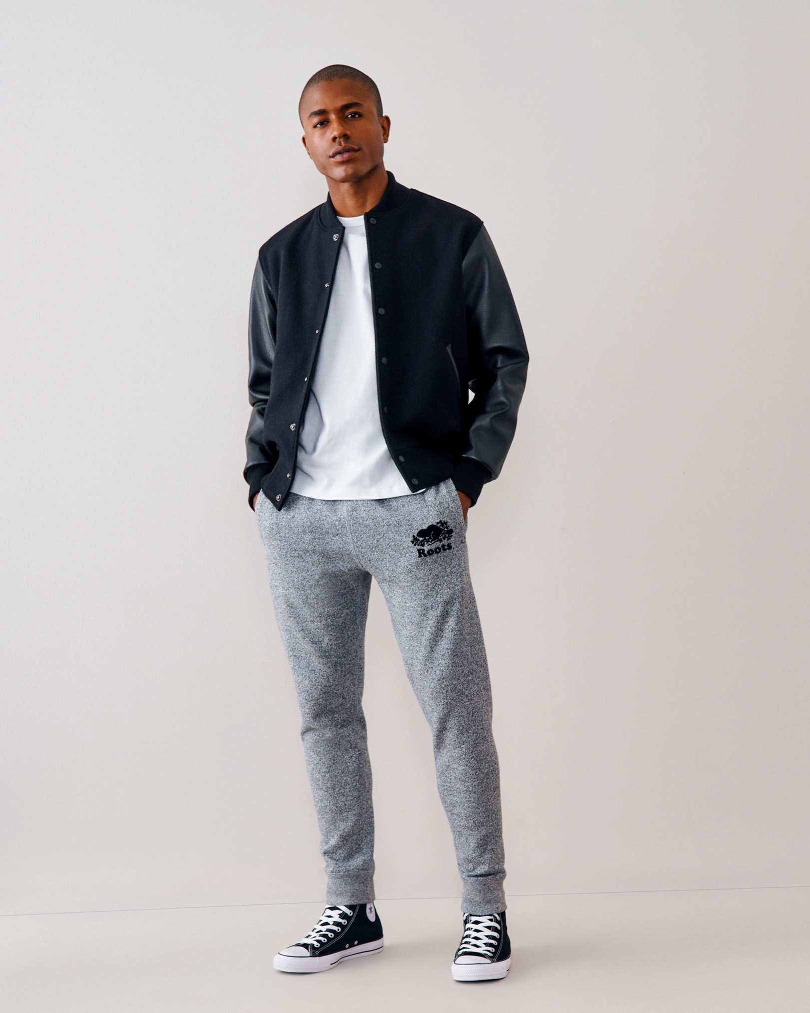 roots park slim sweatpant
