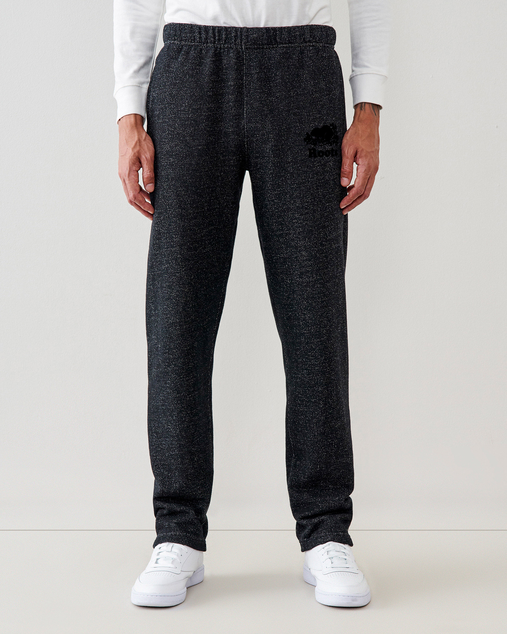 Roots Heritage Sweatpant in Black Pepper