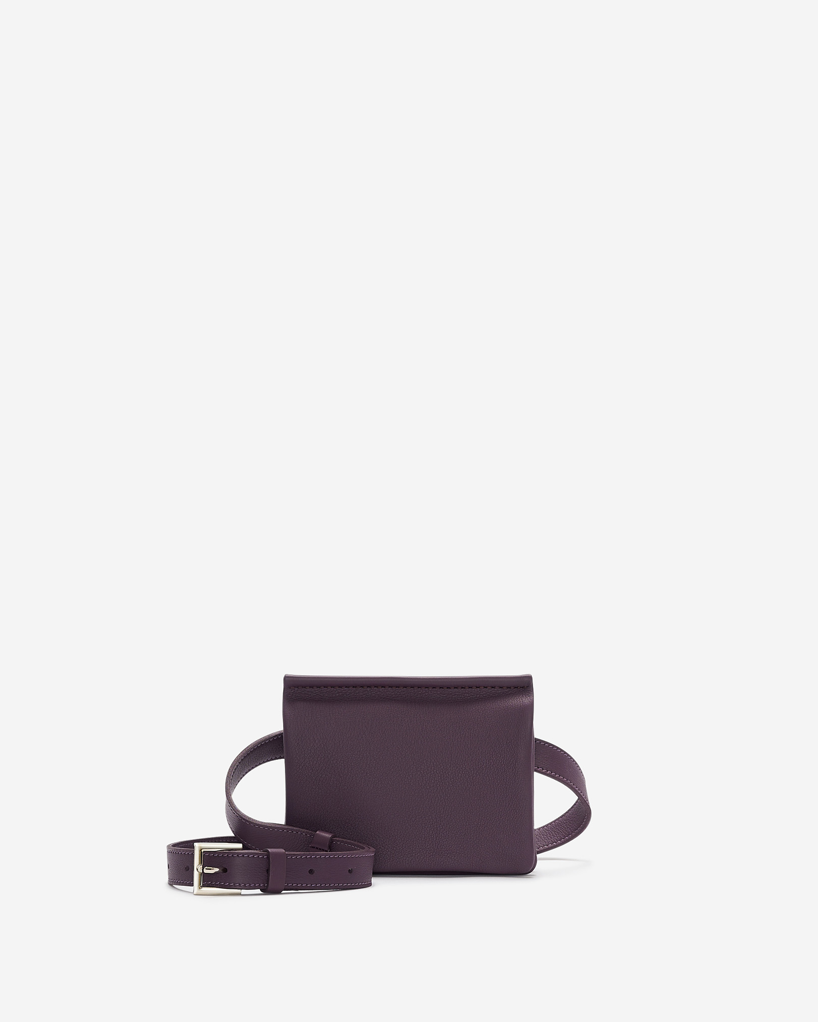 Roots Twinsie Belt Handbag Cloud in Deep Purple