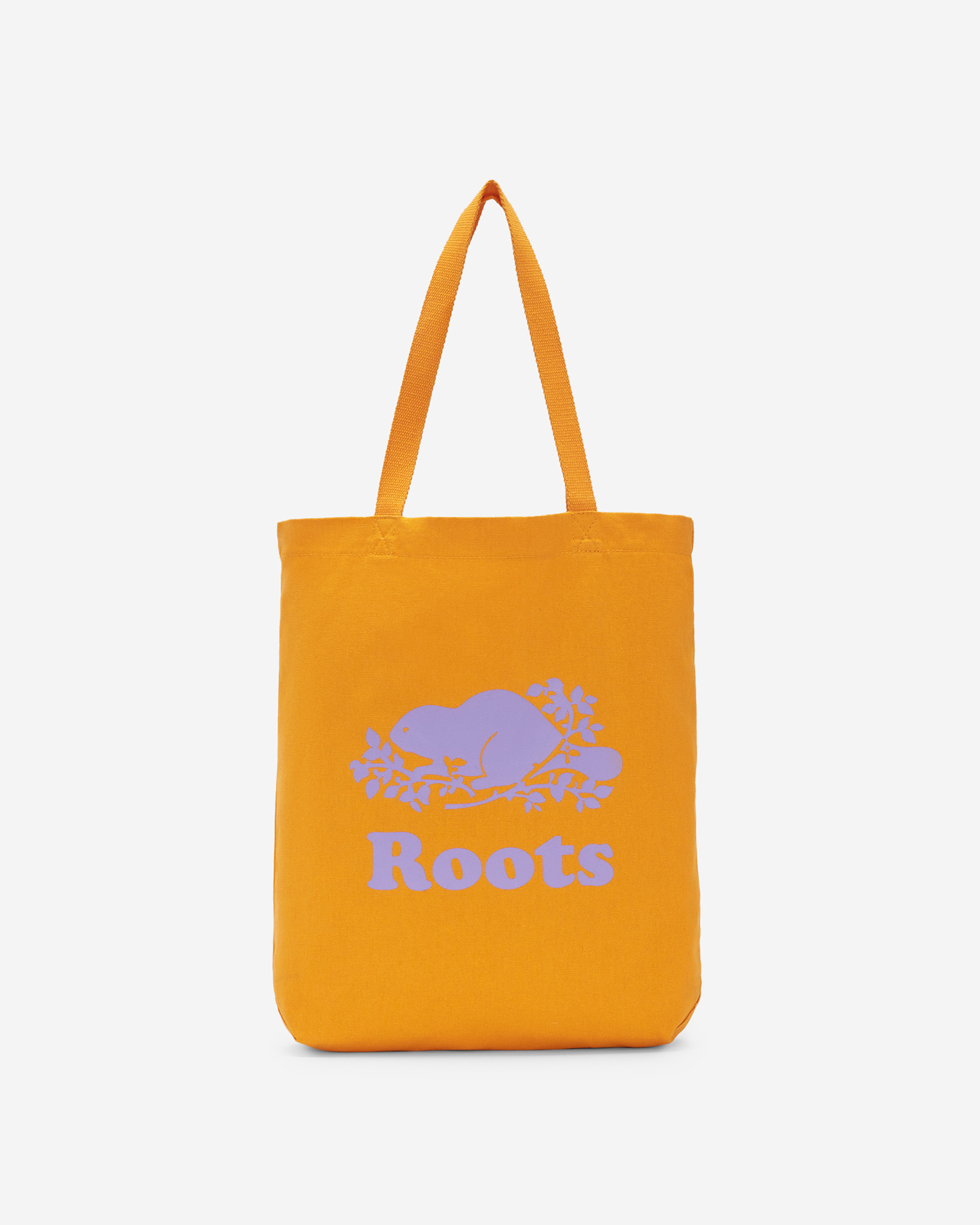 Roots Cooper Tote in Deep Apricot