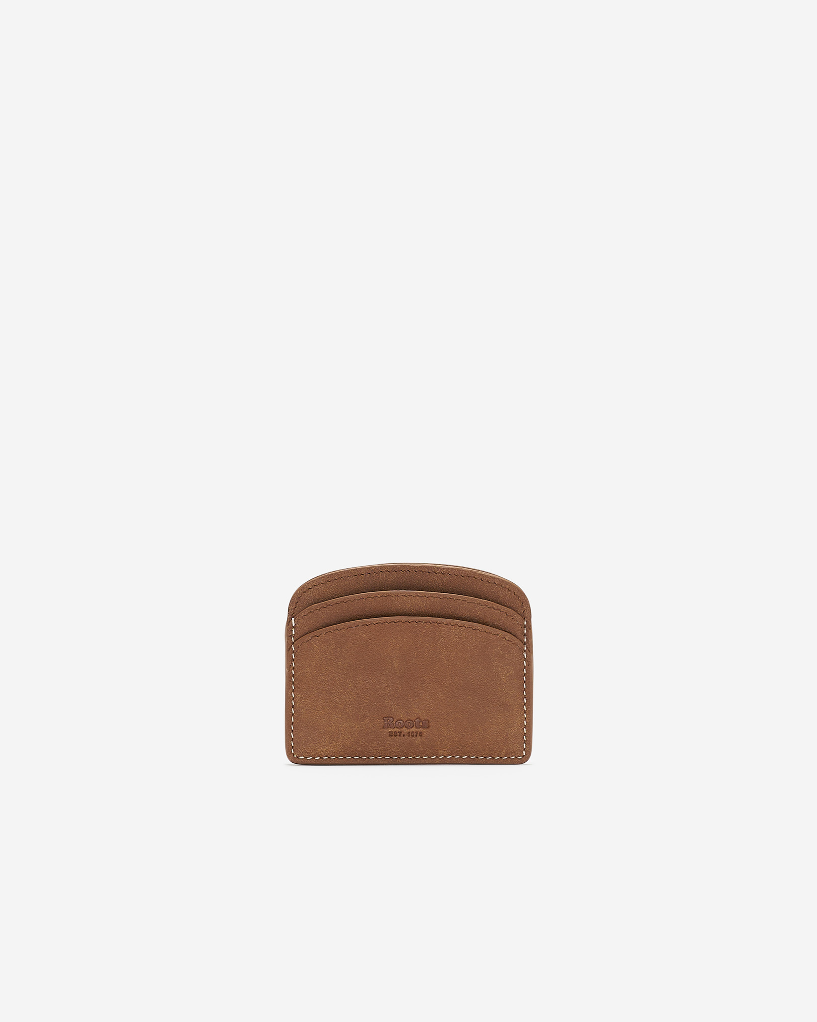 Roots Half Moon Card Holder Tribe in Natural