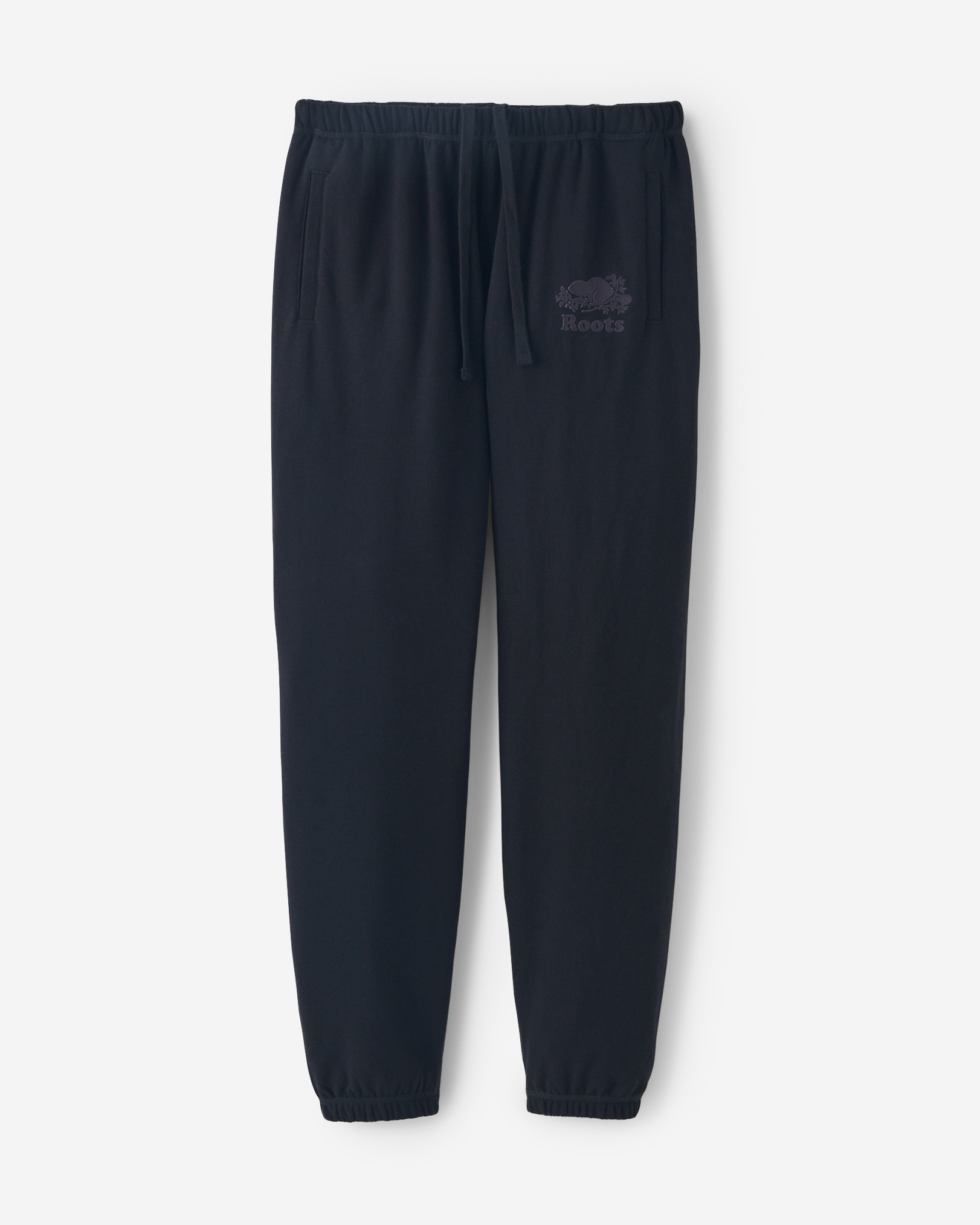 Roots Cooper Cozy Sweatpant in Black