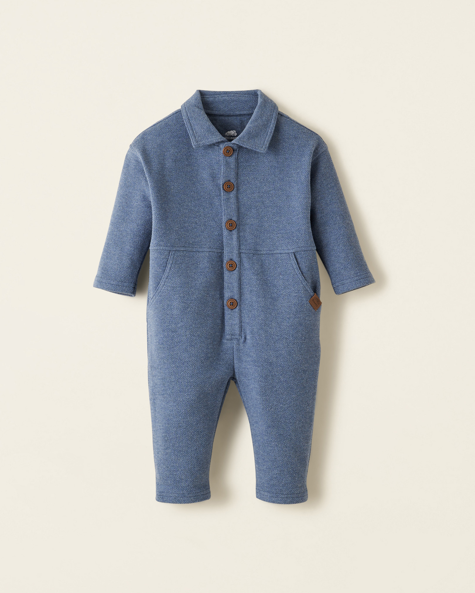 Roots Baby Junction Romper in Blue