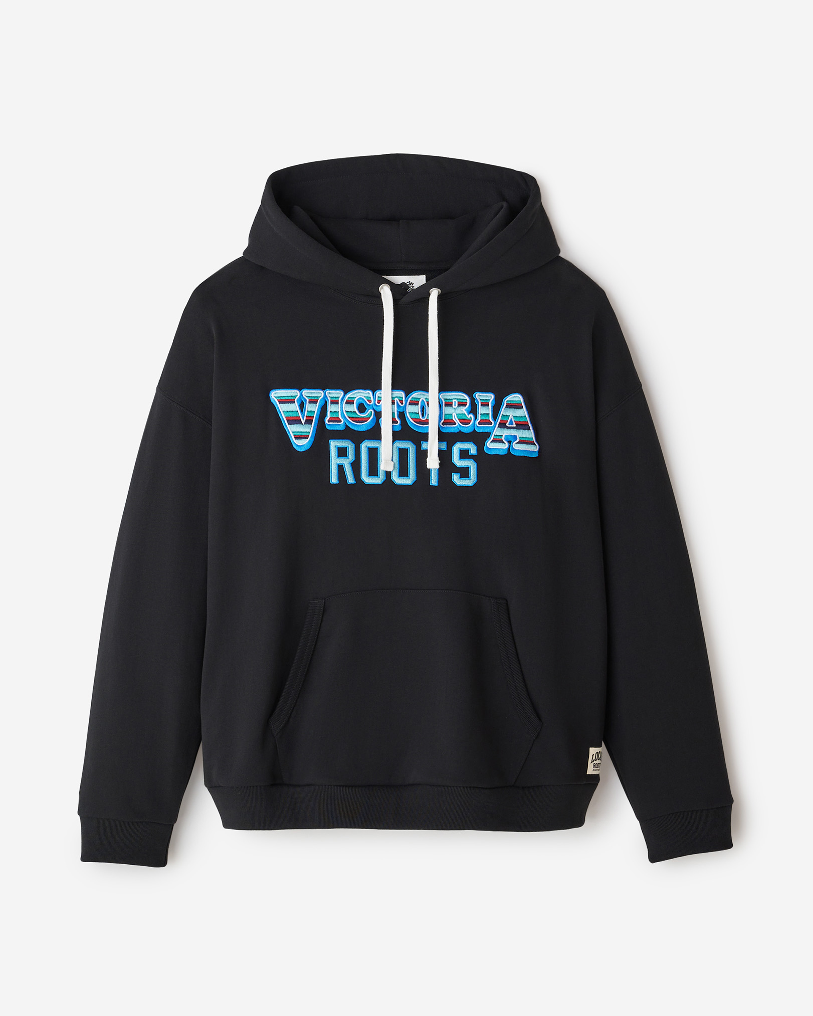 Roots Victoria Local Hoodie in Black