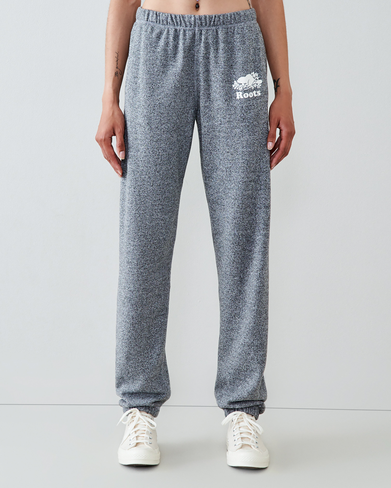 Roots Original Sweatpant in Salt/Pepper