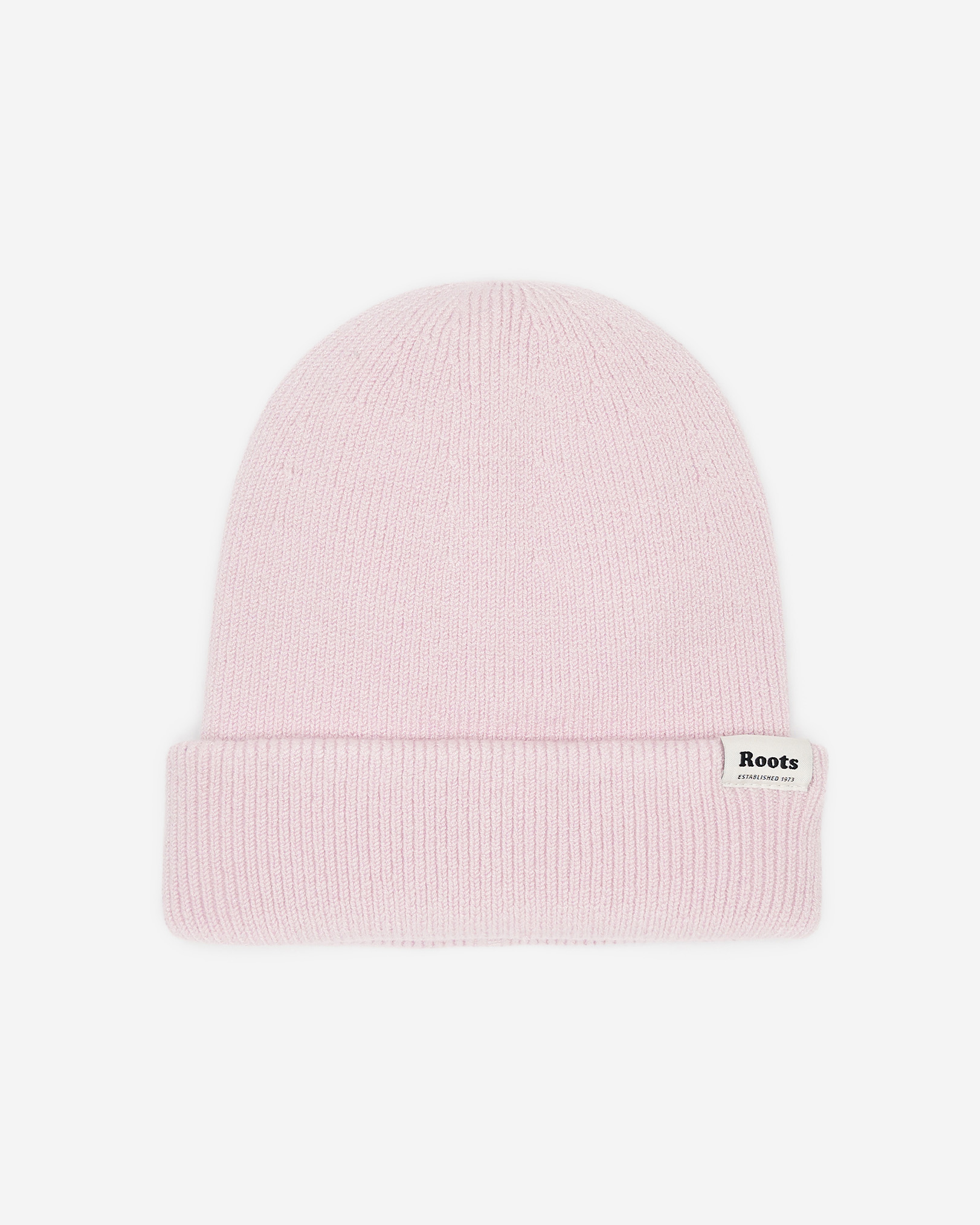 Roots Cozy Knit Toque Hat in Lilac Haze Purple