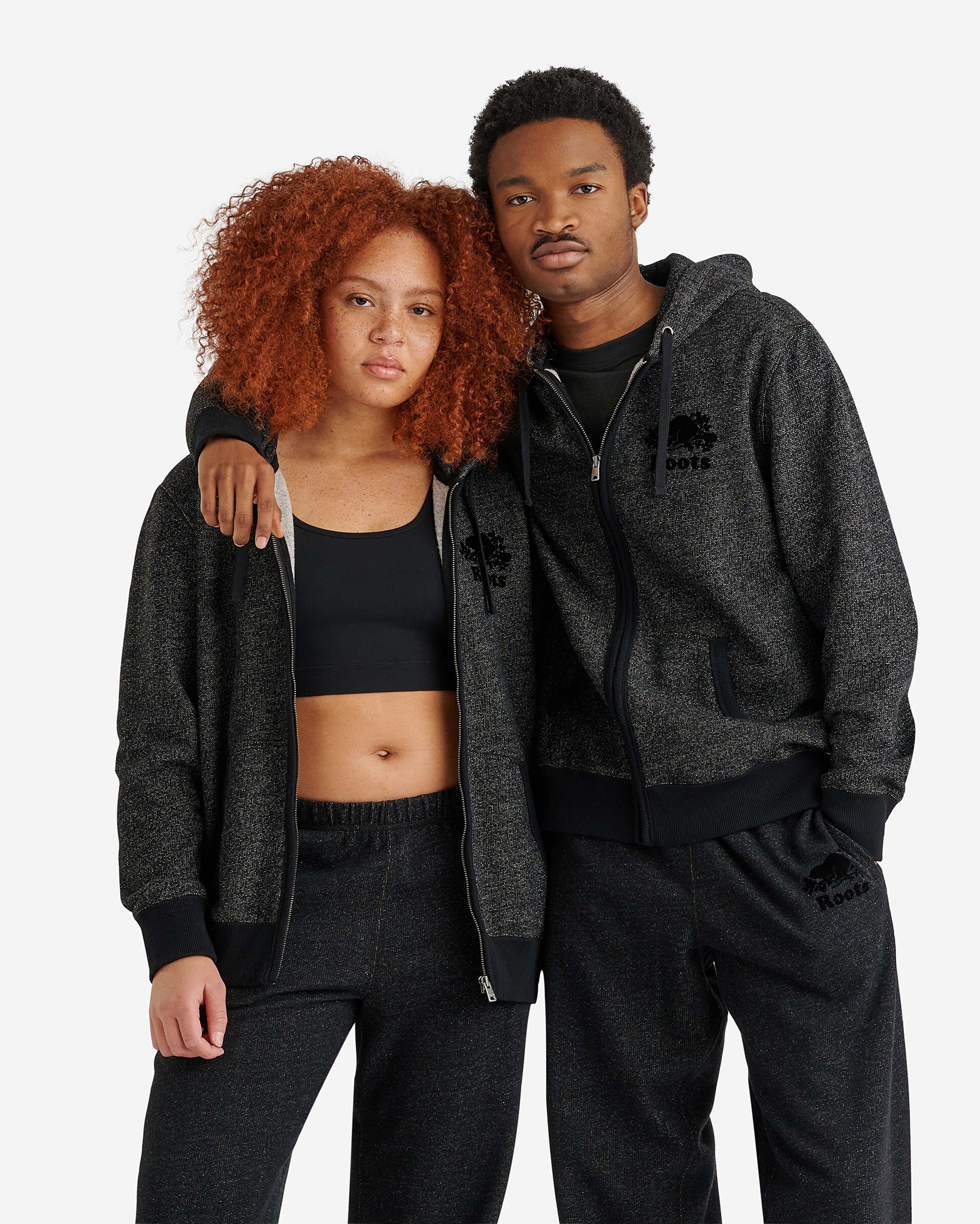 Organic Original Full Zip Hoodie - Black Pepper Organic Original Full Zip Hoodie - Black Pepper