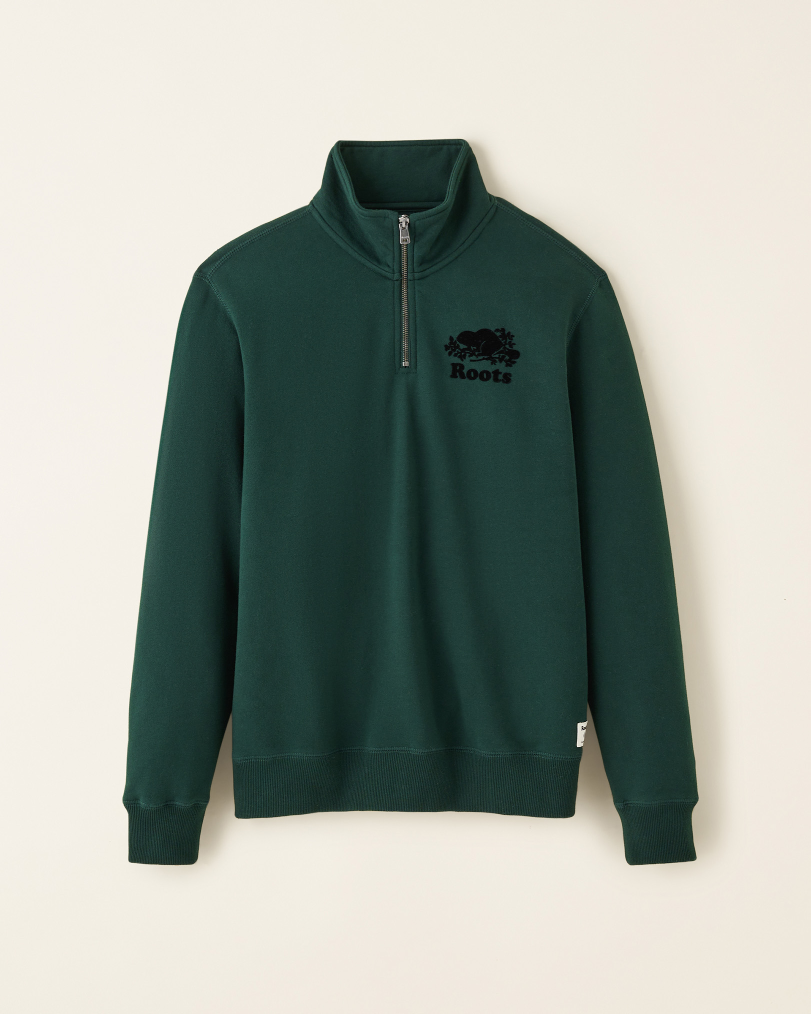 Roots half zip sweater best sale