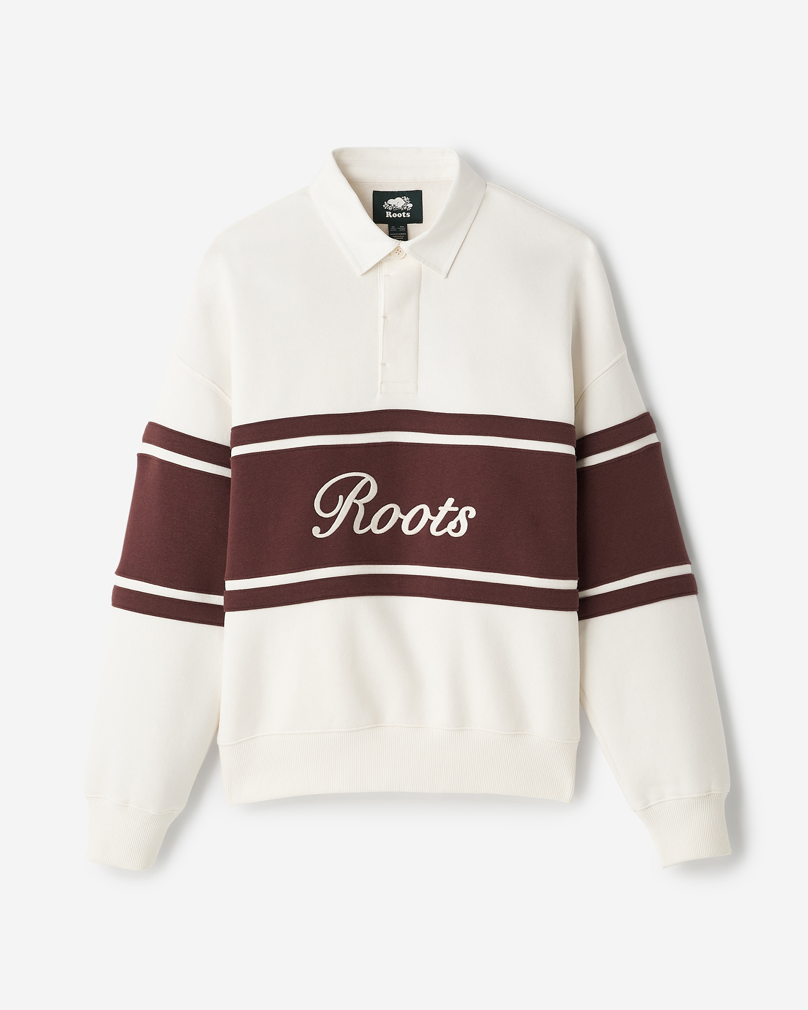 Roots Signature Polo - Egret Roots Signature Polo - Egret