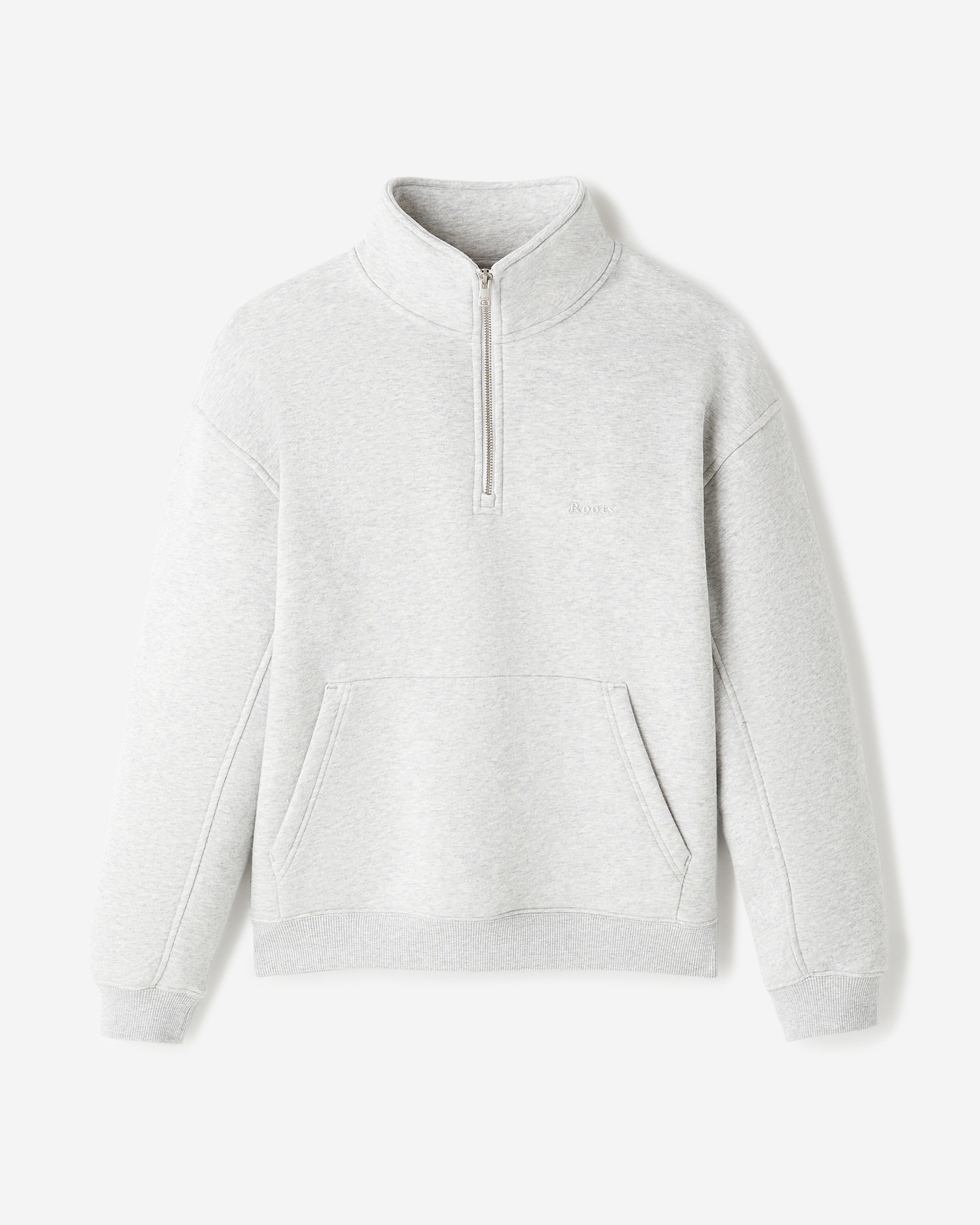 Cloud One Fit Quarter Zip - Athletic Grey Mix