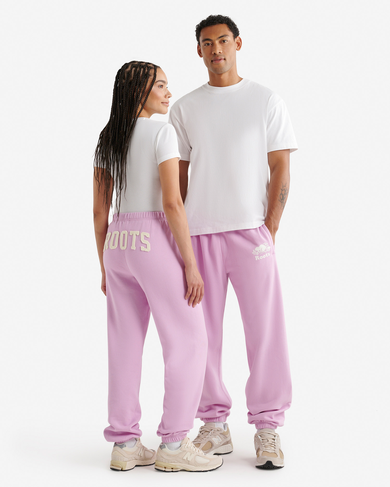 Organic Original BF Sweatpant - Orchid Bouquet
