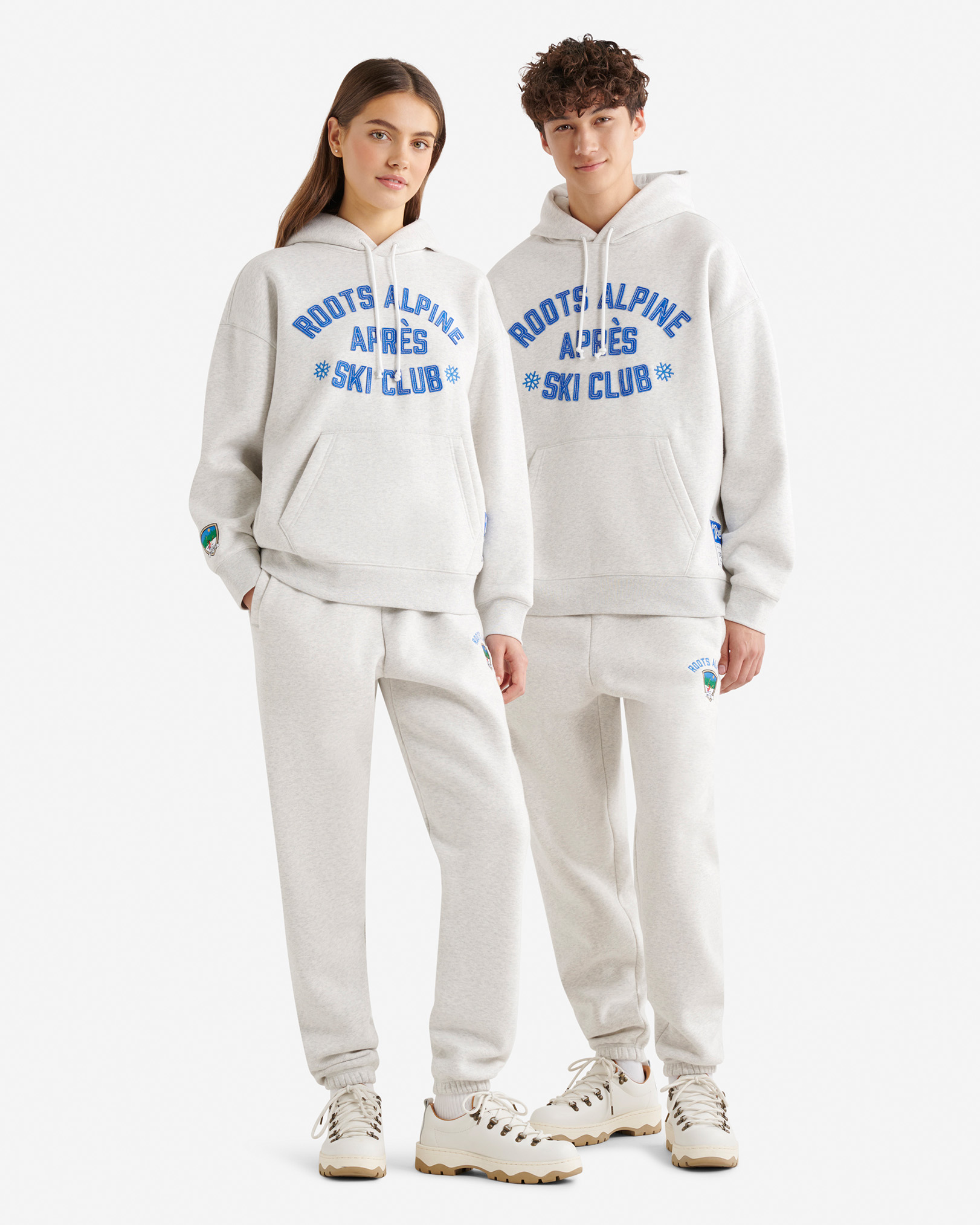 Après Ski Club Sweatpant - White Mix