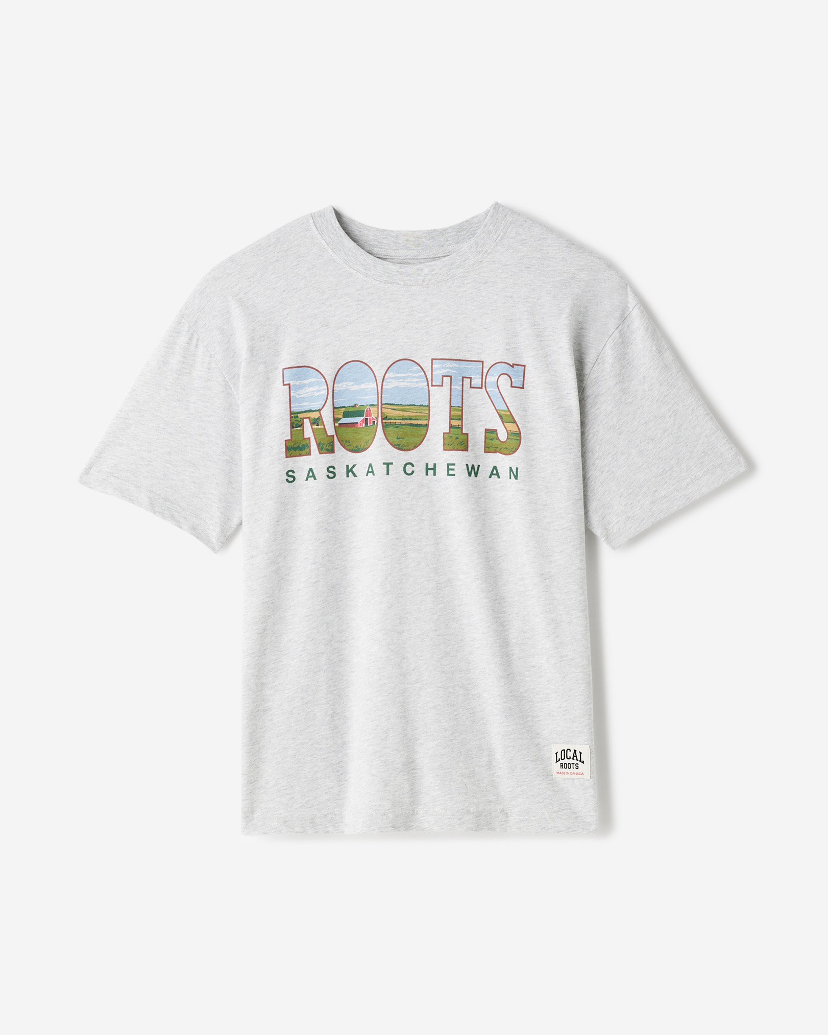 Greetings From Central T-Shirt - Athletic Grey Mix