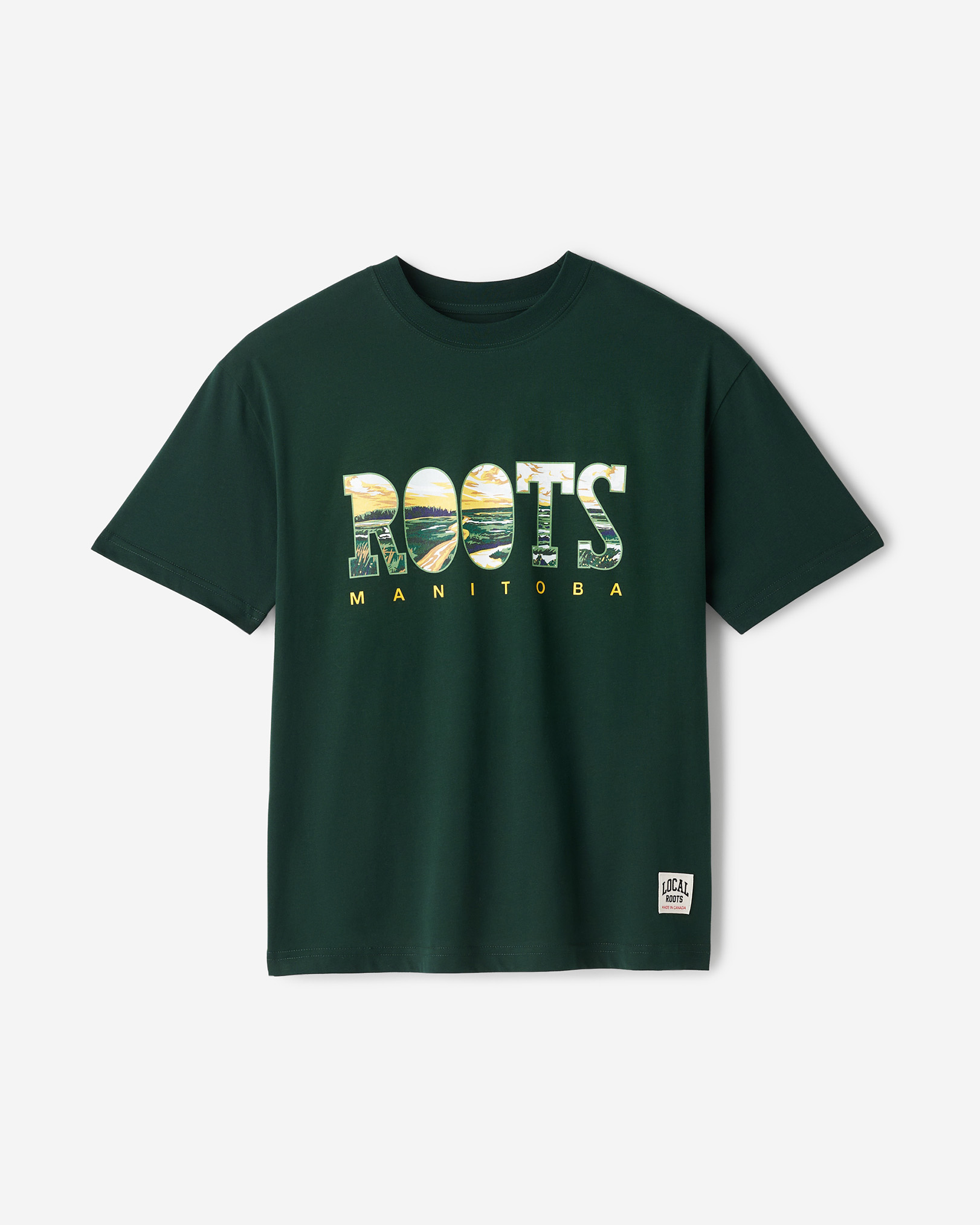 T-shirt Centre du Canada - Varsity Vert